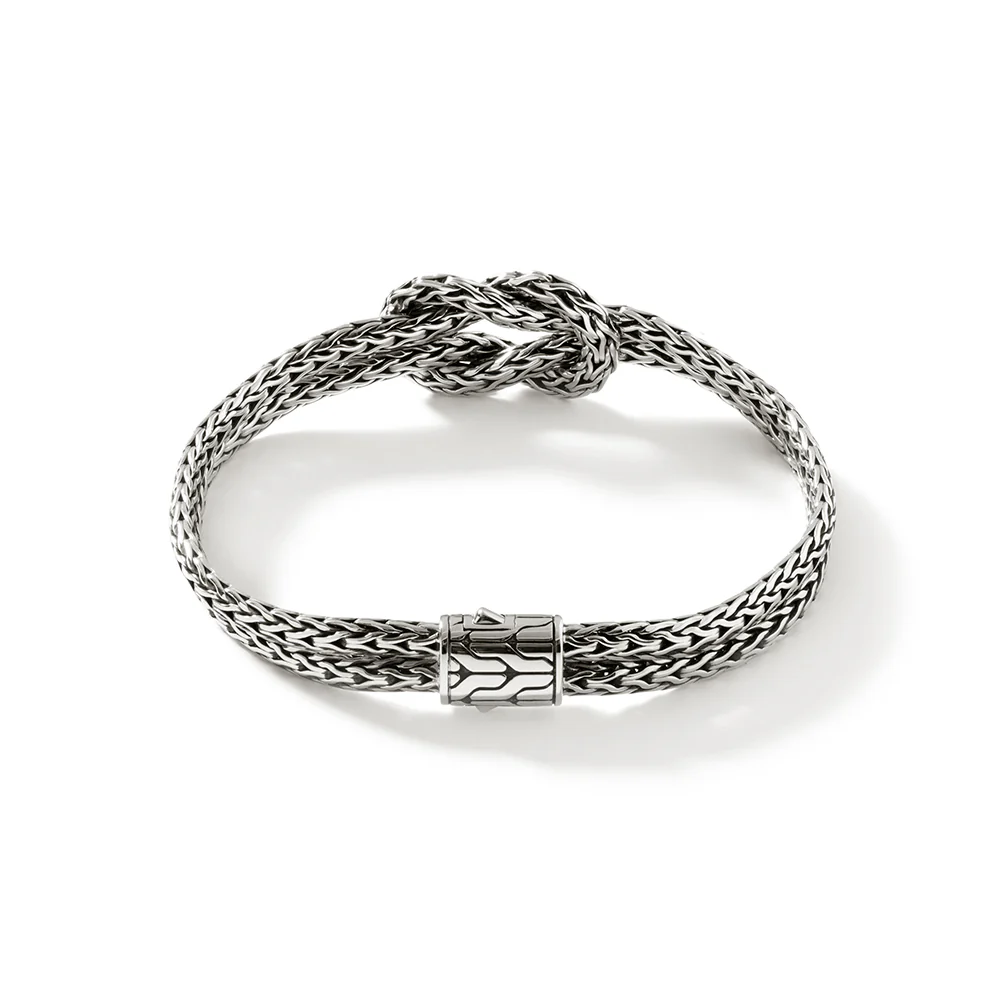 Love Knot Bracelet, Sterling Silver, 7MM|BU900989 - Image 4