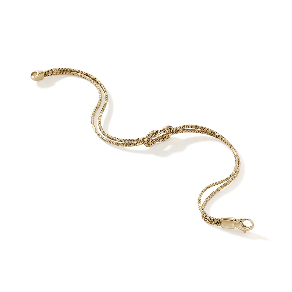Love Knot Bracelet, Gold, 3.6MM|BUGG900776 - Image 3