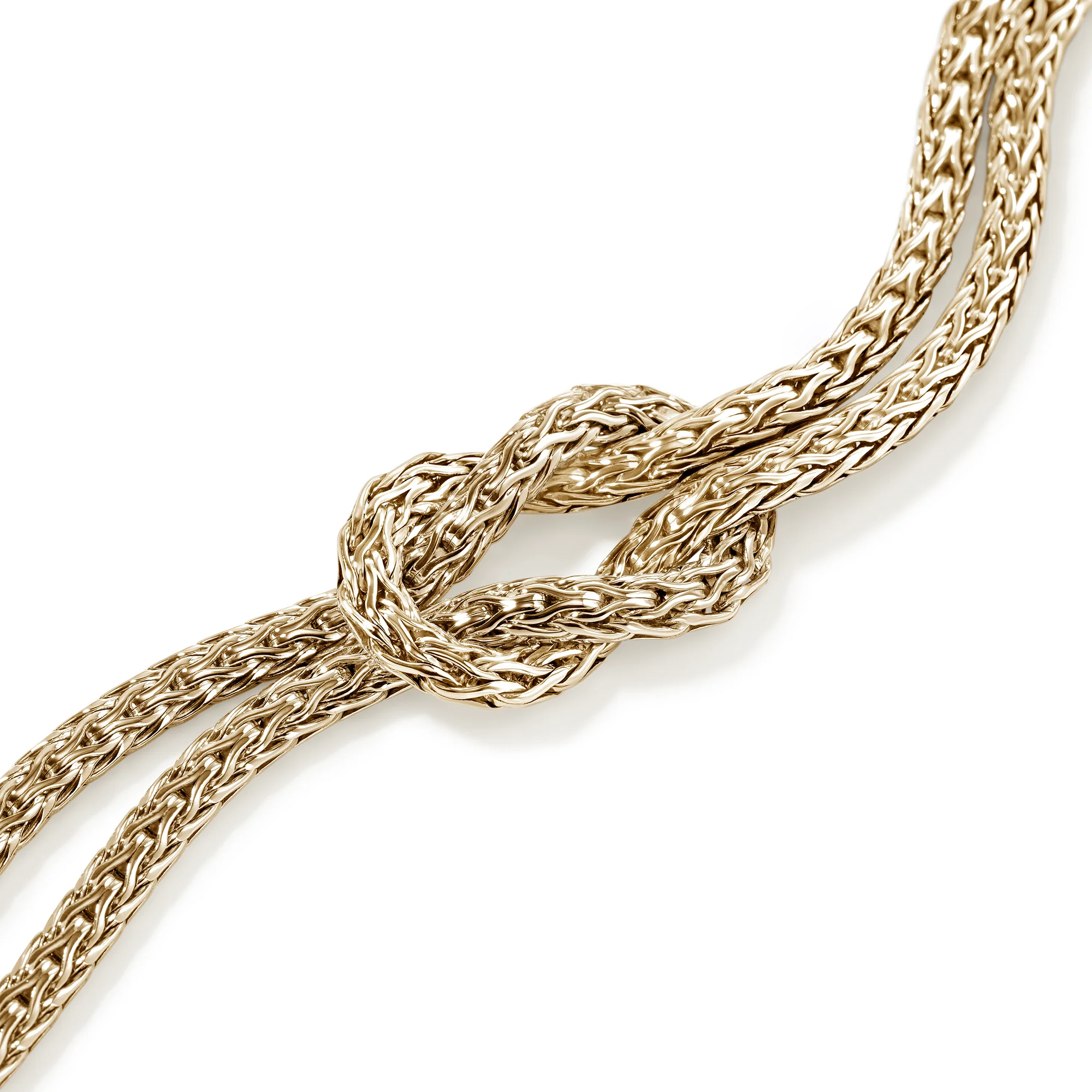 Love Knot Bracelet, Gold, 7MM|BUGG900989 - Image 2