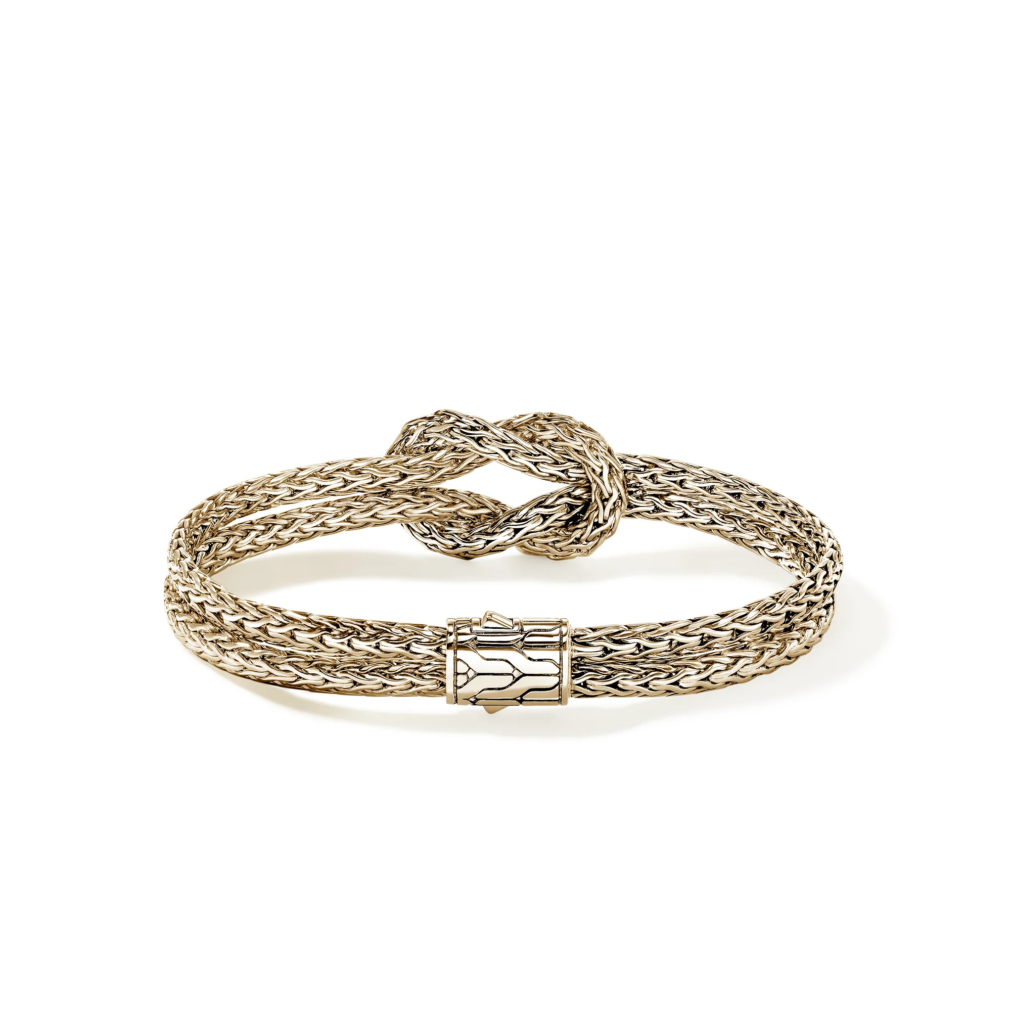 Love Knot Bracelet, Gold, 7MM|BUGG900989 - Image 3