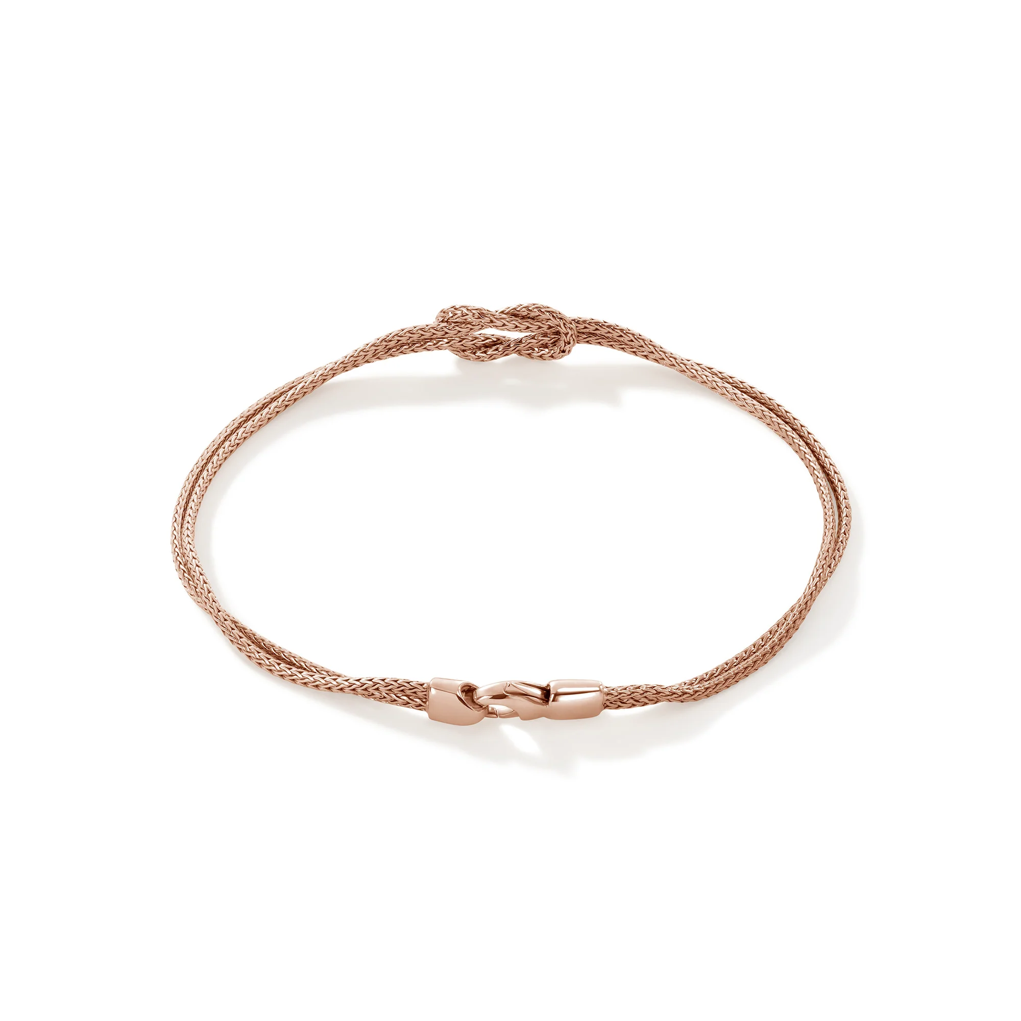 Love Knot Bracelet, Rose Gold, 3.6MM|BUGG900776R - Image 4