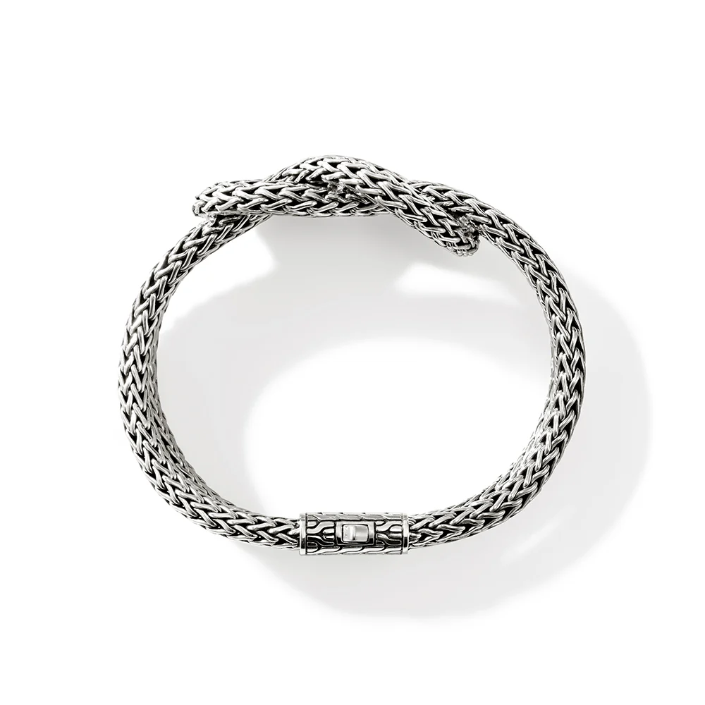 Love Knot Bracelet, Sterling Silver, 13MM|BU901034 - Image 5