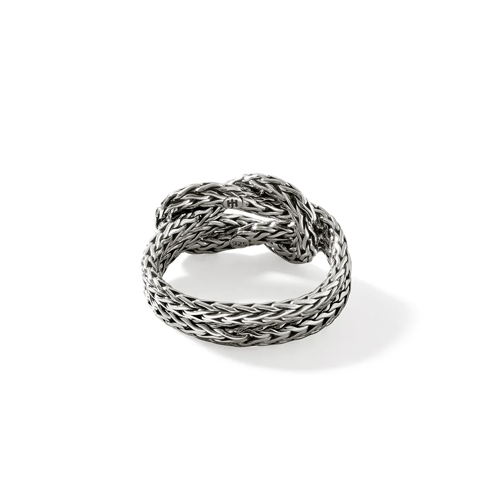 Love Knot Ring, Sterling Silver, 5MM|RB901039 - Image 5