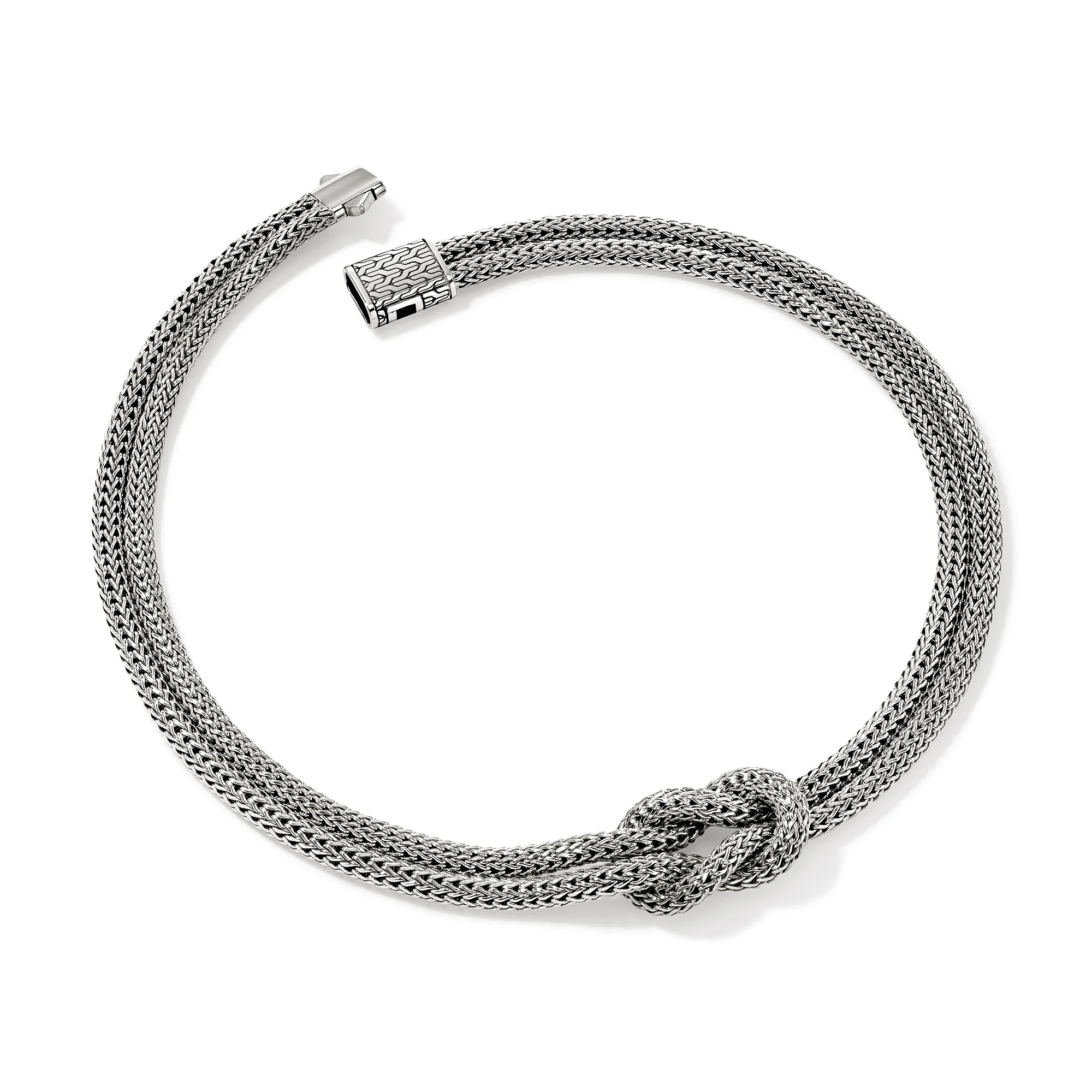 Love Knot Necklace, Sterling Silver, 10MM|NB98778 - Image 3