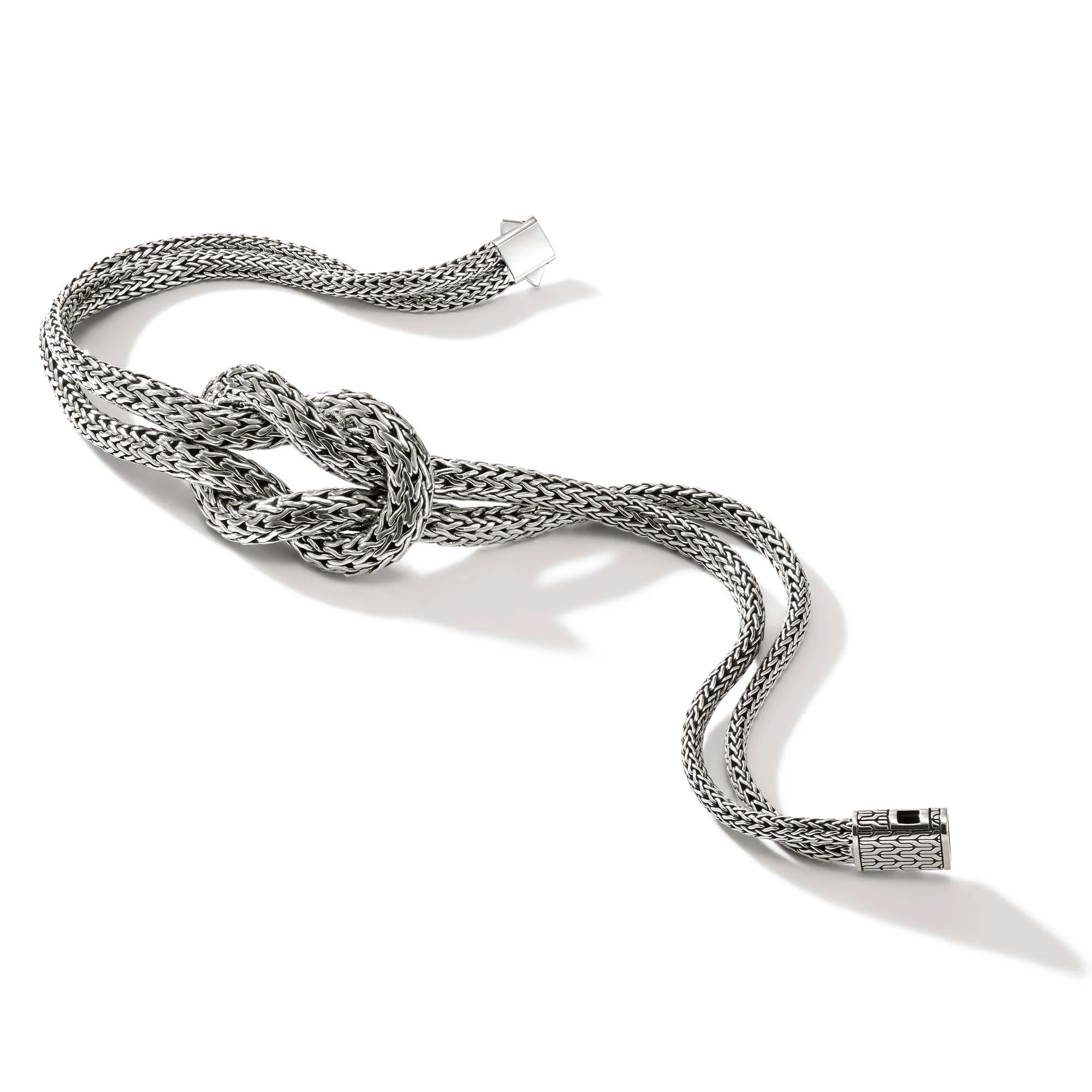 Love Knot Necklace, Sterling Silver, 11.5MM|NB901058 - Image 3