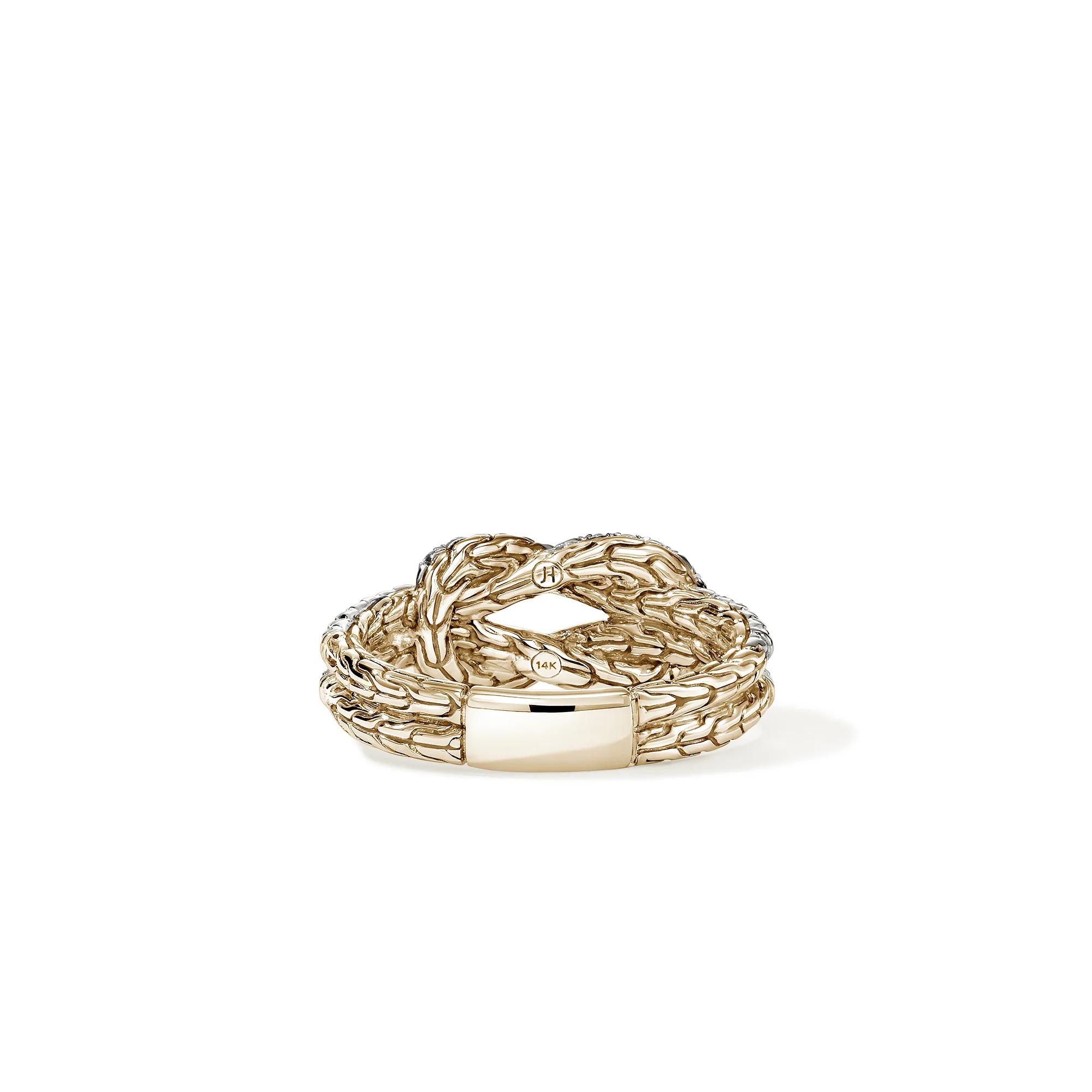 Love Knot Ring, Gold, Diamonds|RGGX9010402DI - Image 3