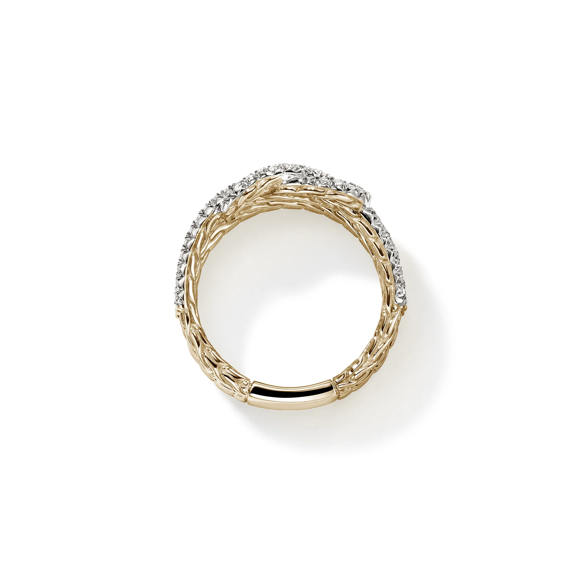 Love Knot Ring, Gold, Diamonds|RGGX987592DI - Image 4