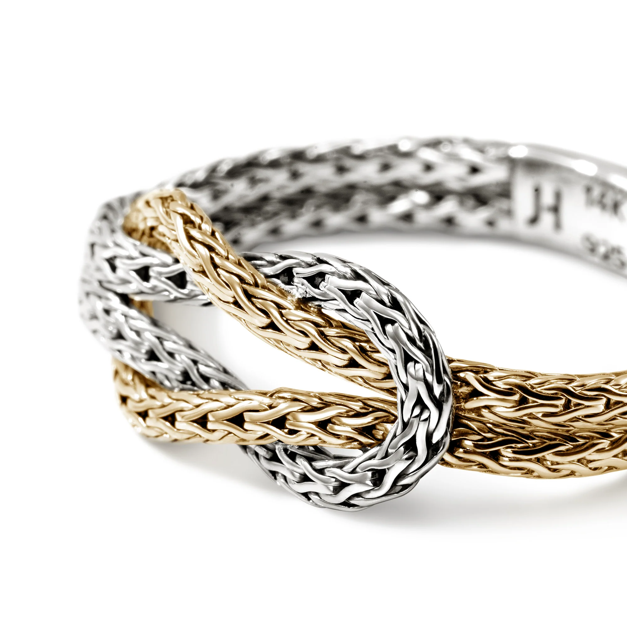 Love Knot Ring, Gold, Sterling Silver, 3.6MM|RZZ901040 - Image 2