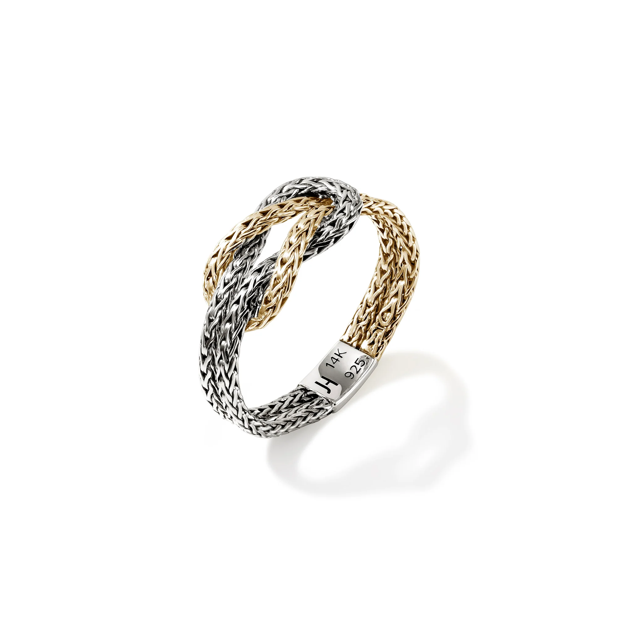 Love Knot Ring, Gold, Sterling Silver, 3.6MM|RZZ901040 - Image 3