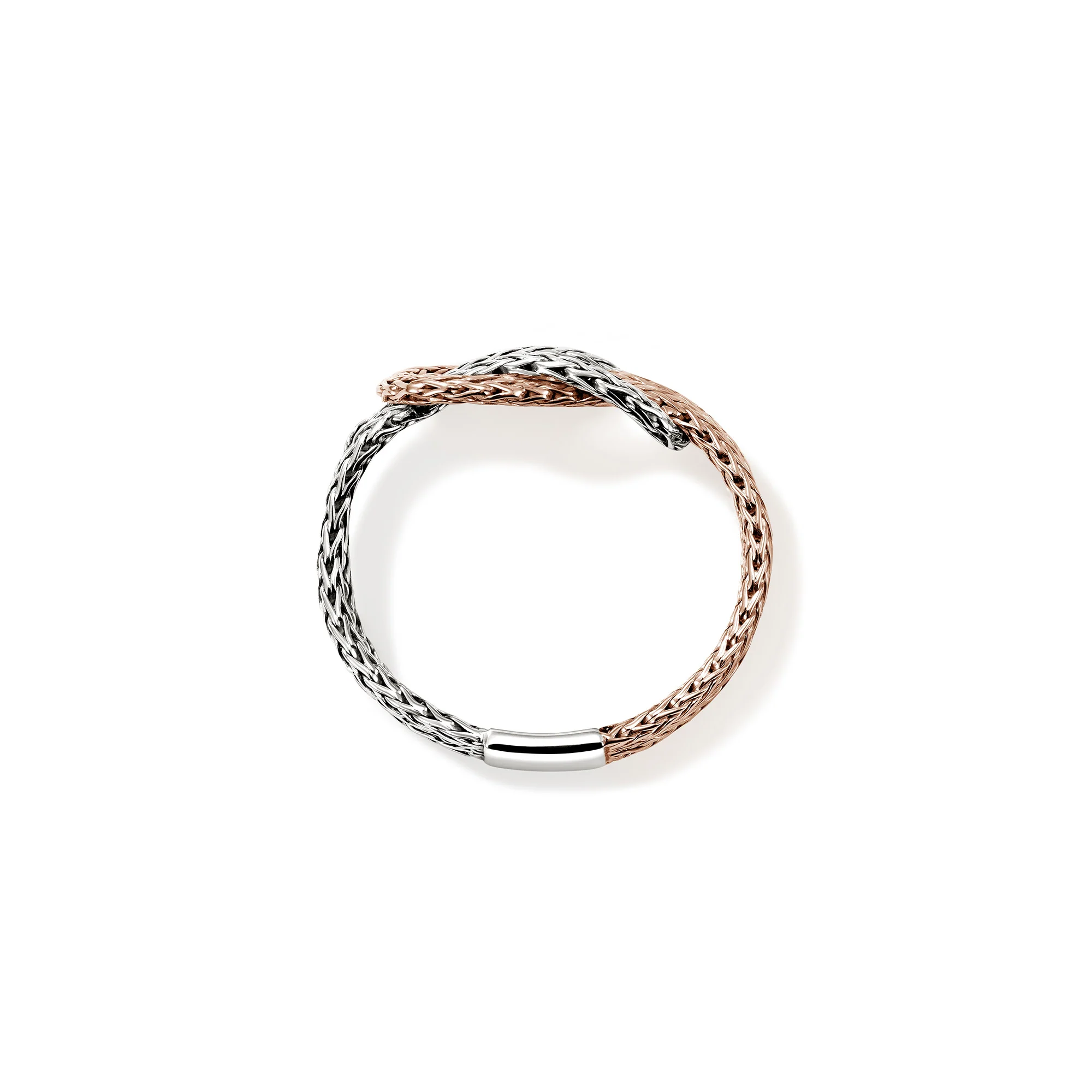 Love Knot Ring, Rose Gold, Sterling Silver, 3.6MM|RZZ901040R - Image 5