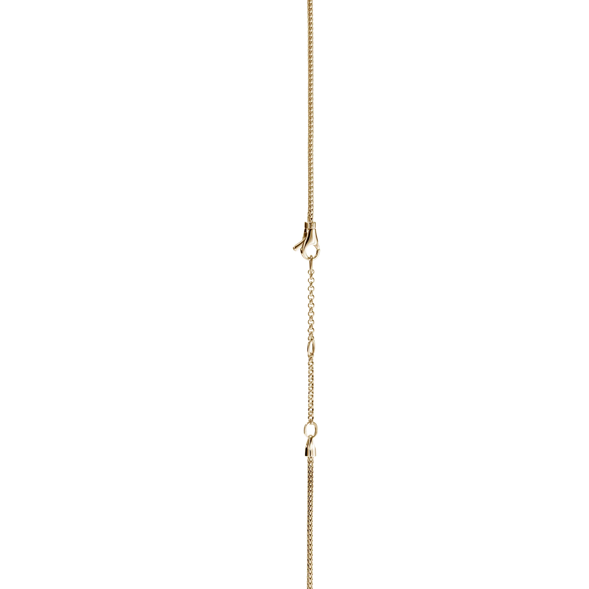 Love Knot Y Necklace, Gold, Diamonds|NGGX987832DI - Image 4
