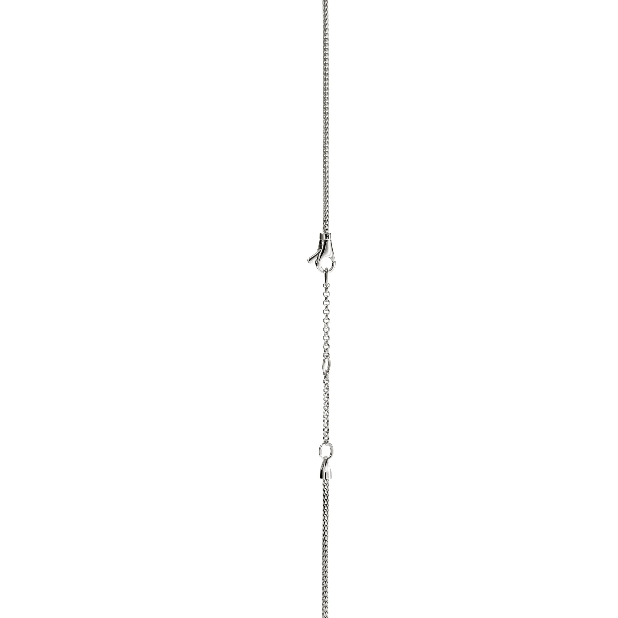 Love Knot Y Necklace, Sterling Silver, Diamonds|NBP987832DI - Image 4