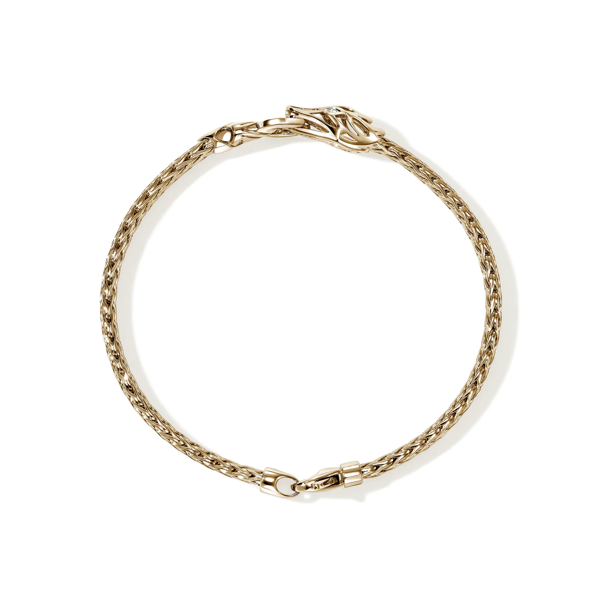 Naga Bracelet, Gold, Diamonds, 3.5MM|BUGGX603752DI - Image 3