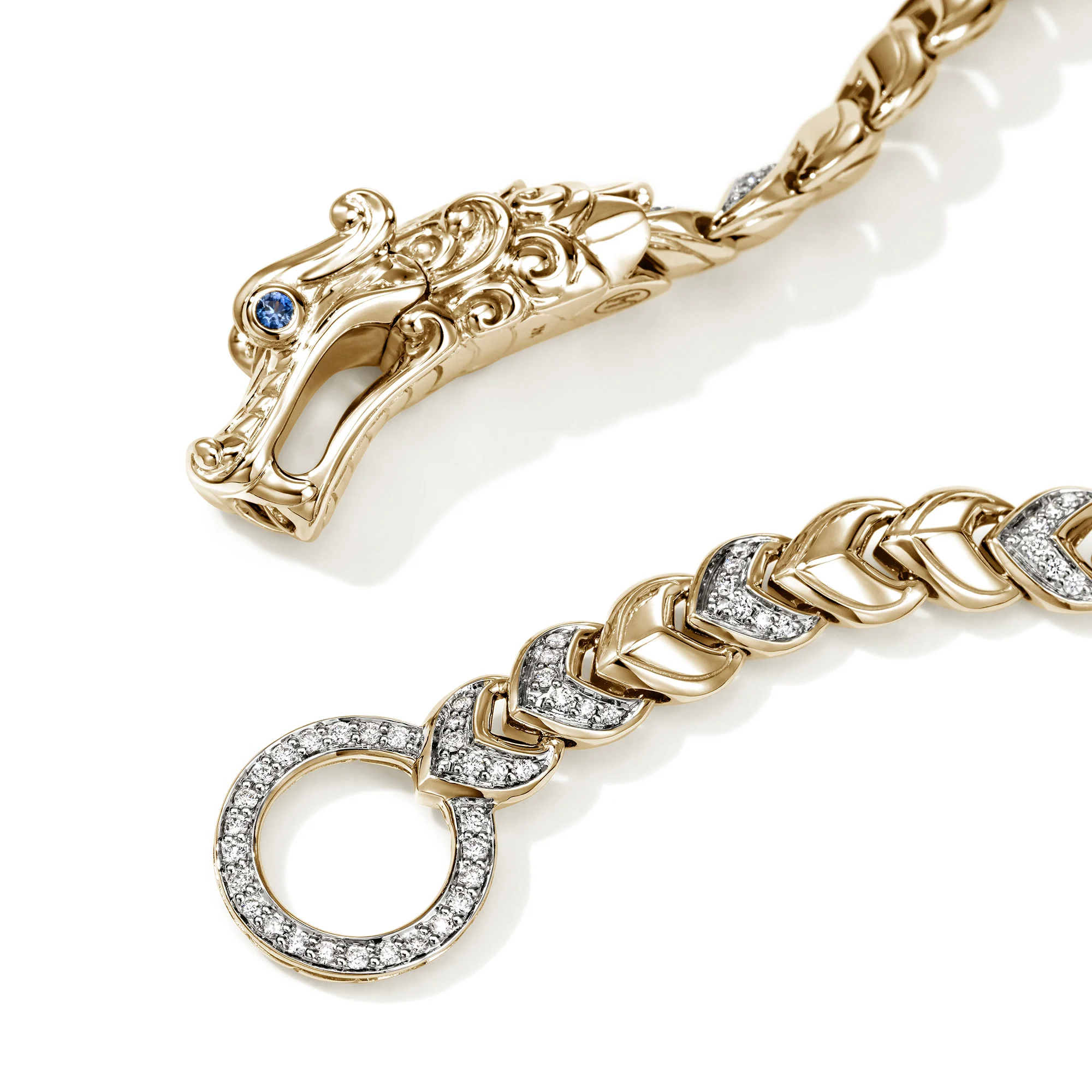 Naga Bracelet, Gold, Diamonds|BGGX602202BSPDI - Image 2