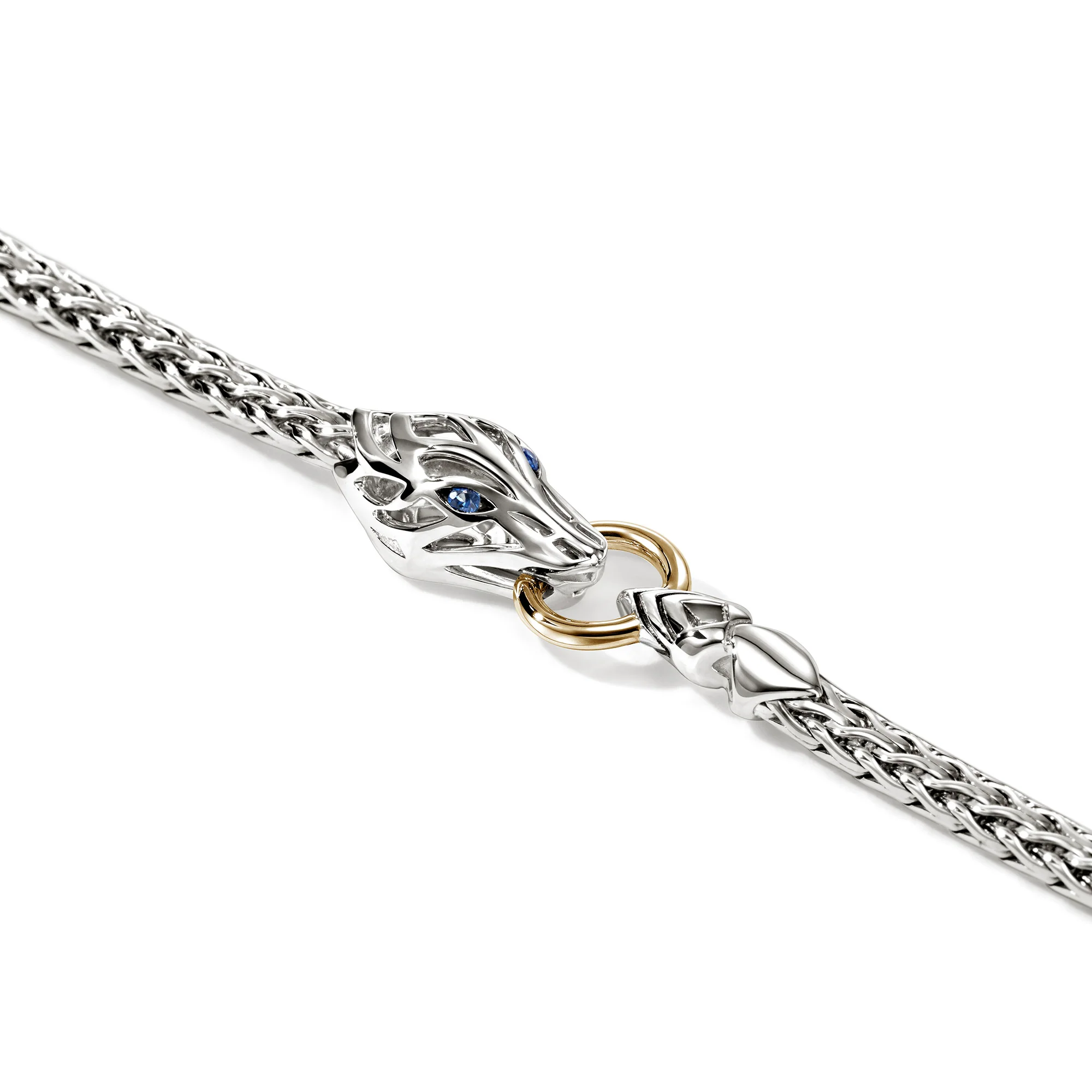 Naga Bracelet, Gold, Sterling Silver, 3.5MM|BUZZS603754BSP - Image 2
