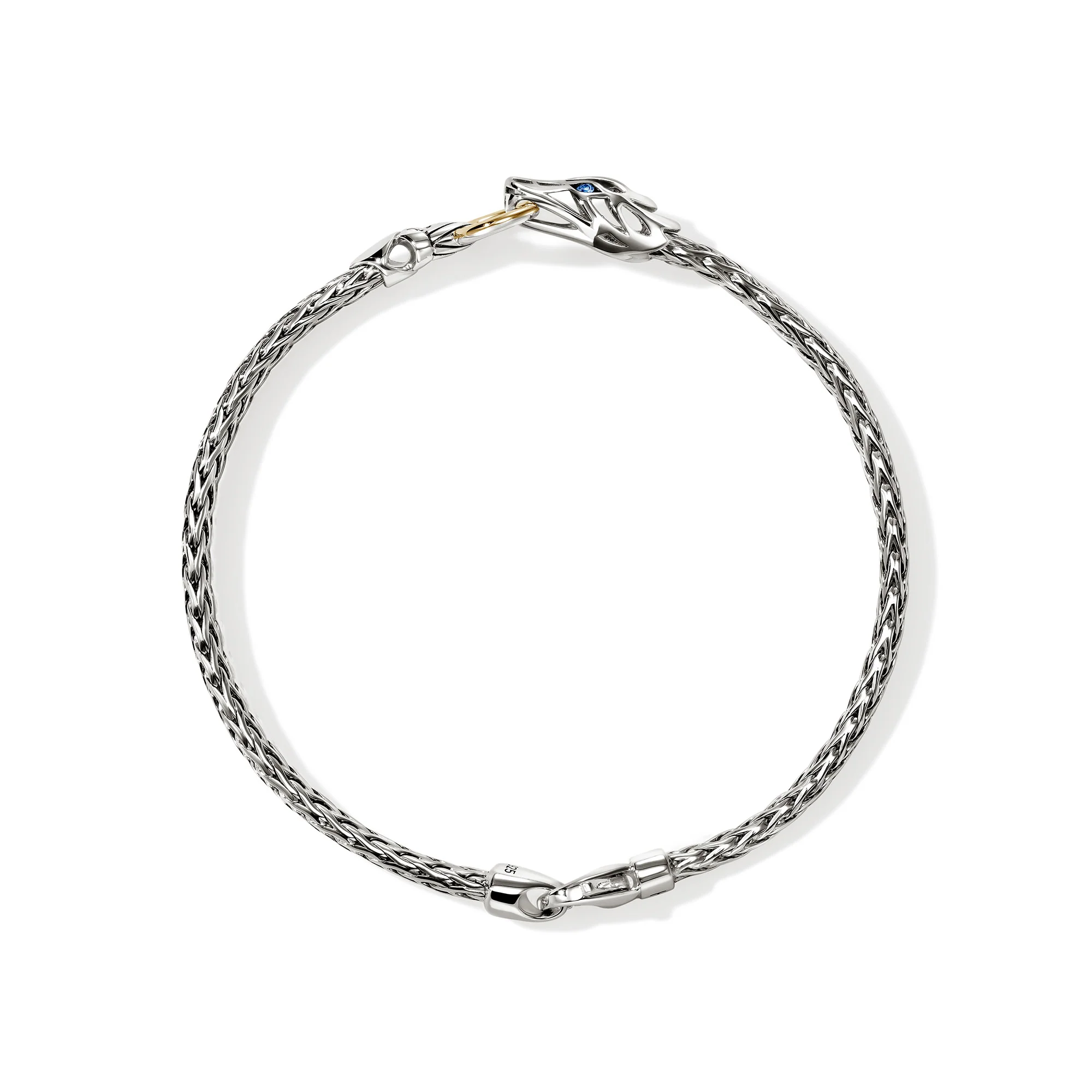 Naga Bracelet, Gold, Sterling Silver, 3.5MM|BUZZS603754BSP - Image 4