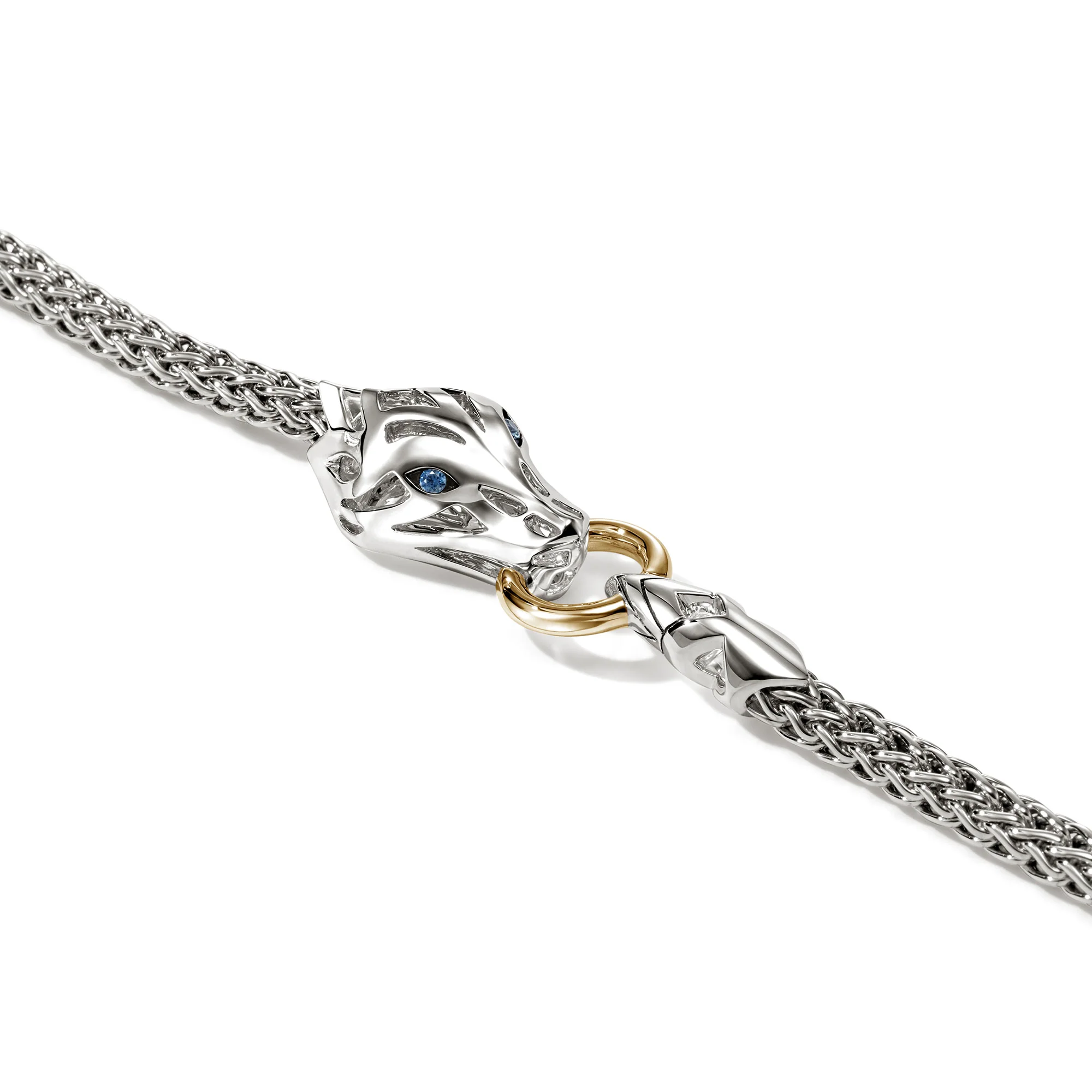 Naga Bracelet, Gold, Sterling Silver, Blue Sapphire, 4.4MM|BUZZS603744BSP - Image 2