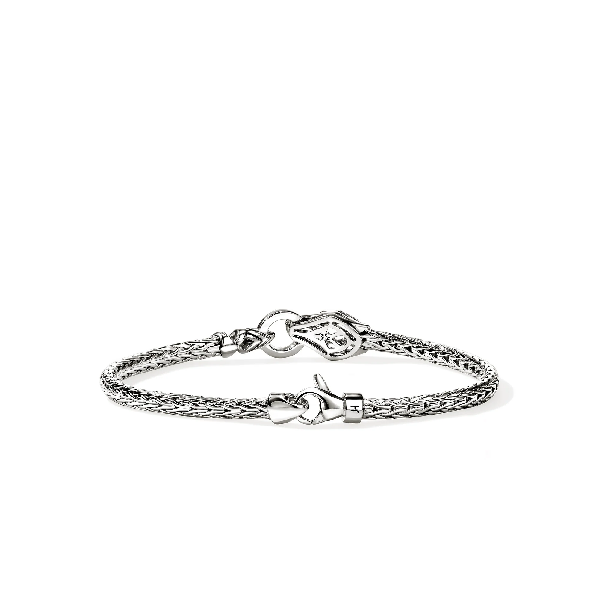 Naga Bracelet, Sterling Silver, Blue Sapphires, 3.5MM|BUS603754BSP - Image 4