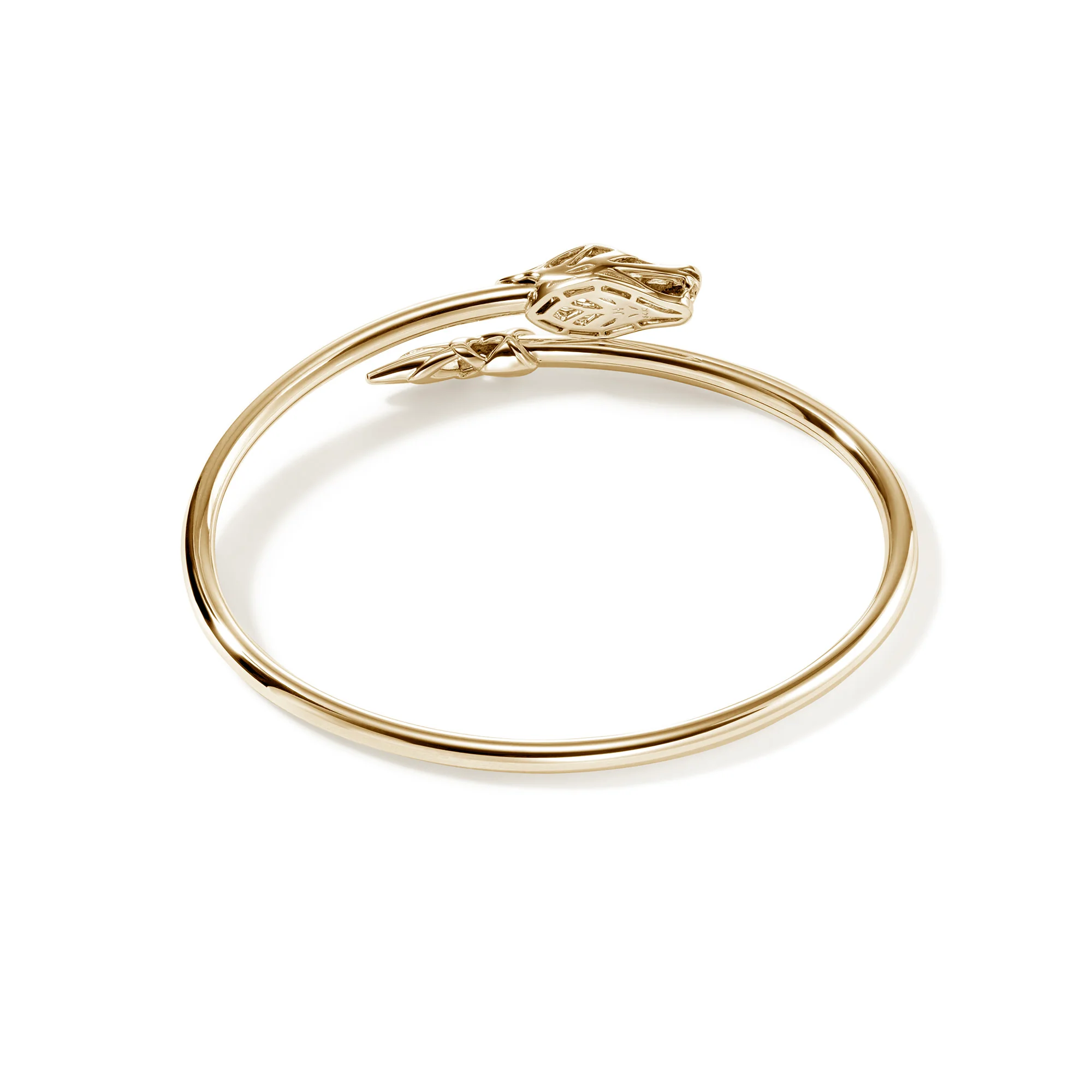 Naga Cuff, Gold, Diamonds, Slim|CGGX6034422DI - Image 4