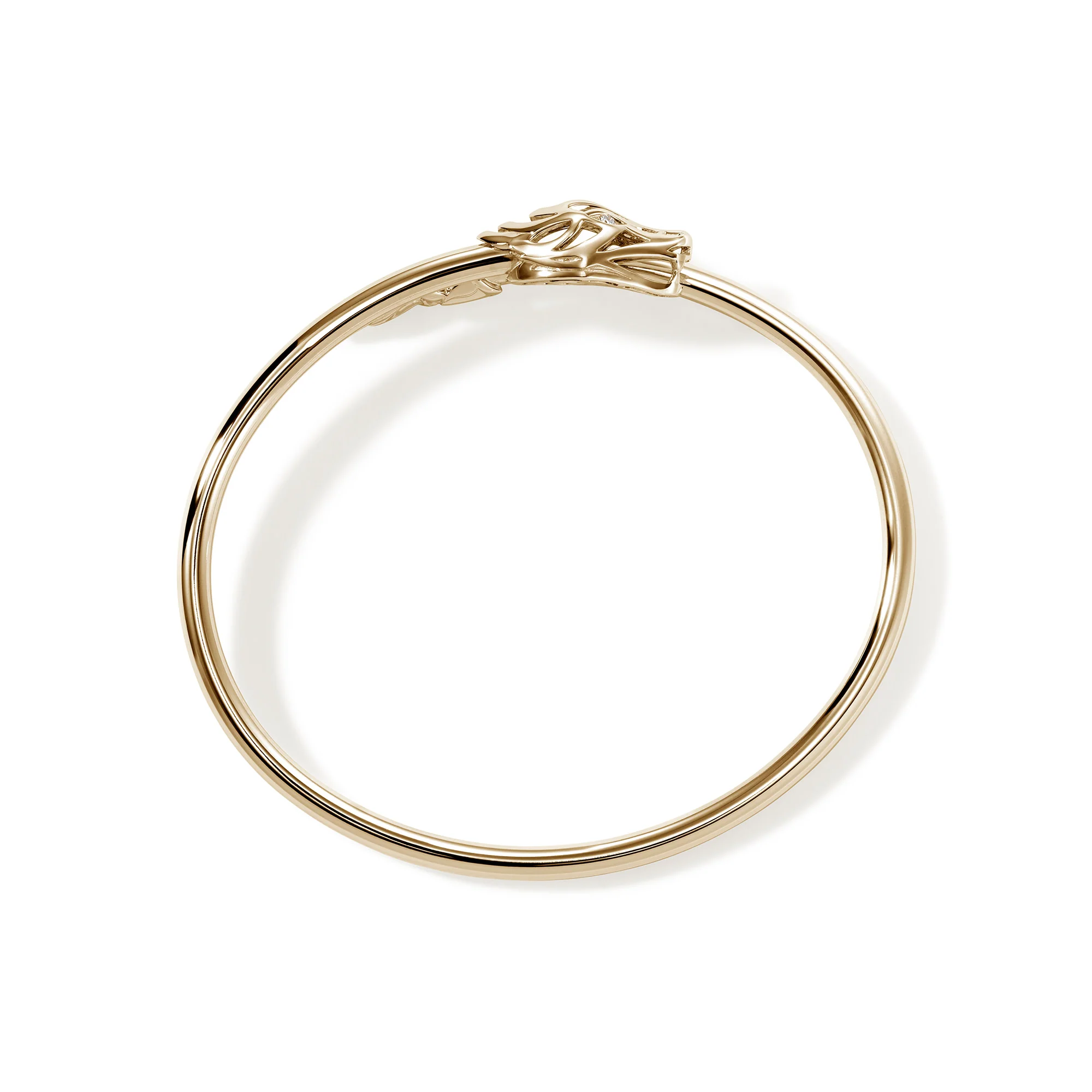 Naga Cuff, Gold, Diamonds, Slim|CGGX6034422DI - Image 5