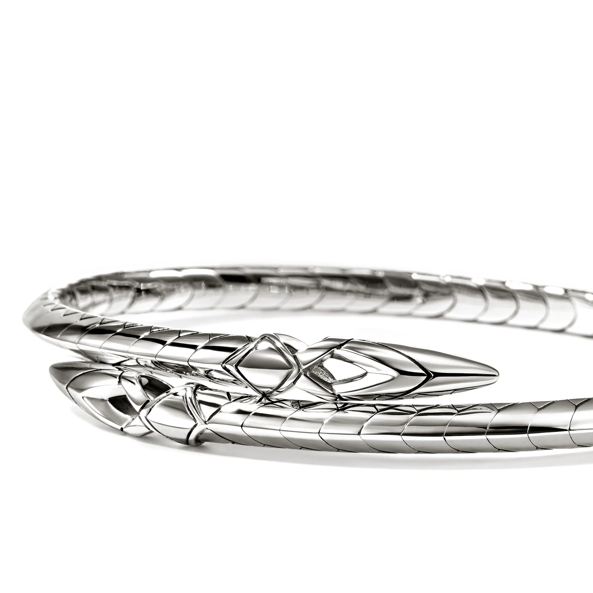Naga Flex Cuff, Sterling Silver, 4.2MM|CB60397 - Image 2
