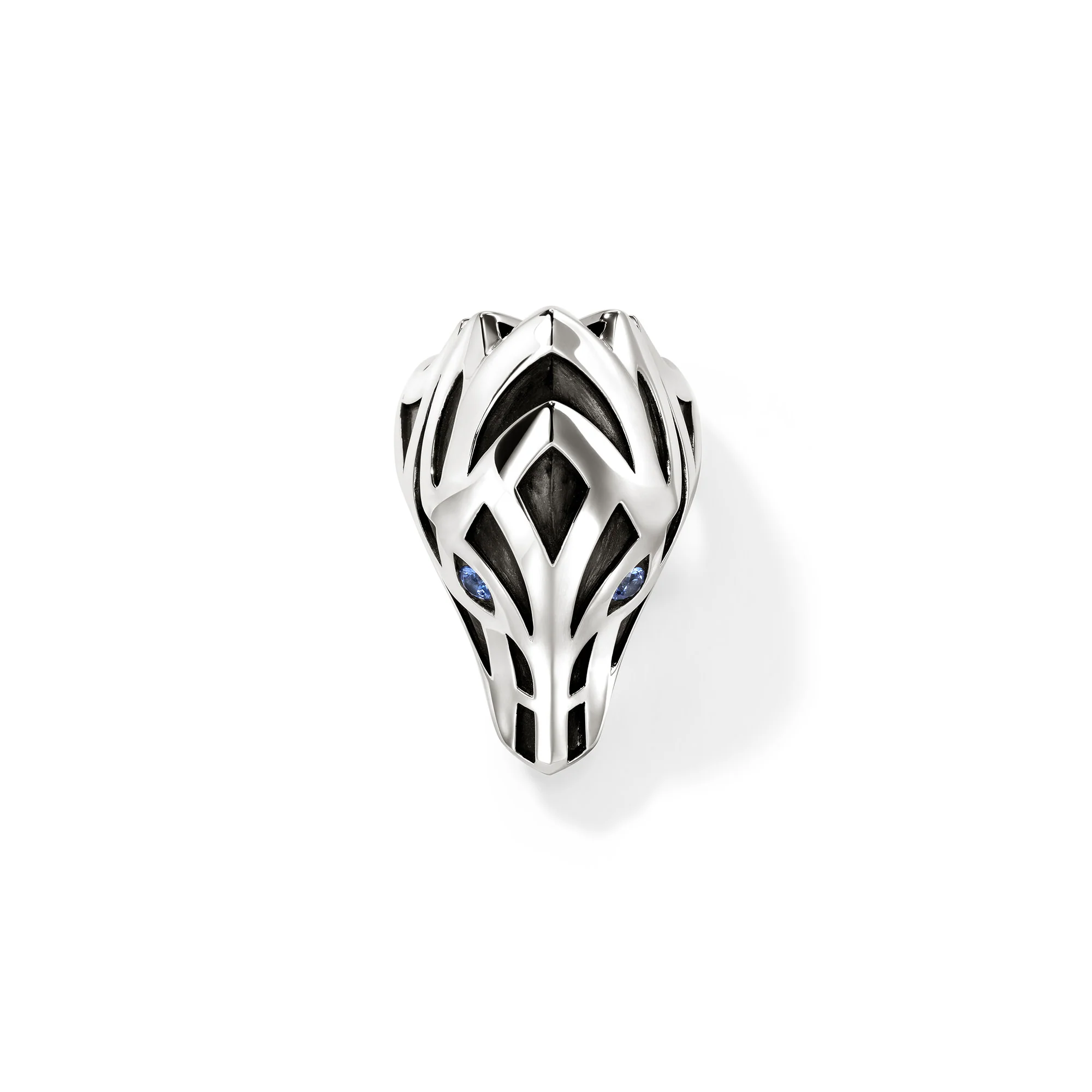 Naga Ring, Sterling Silver, Blue Sapphire|RMS603581BSP - Image 5