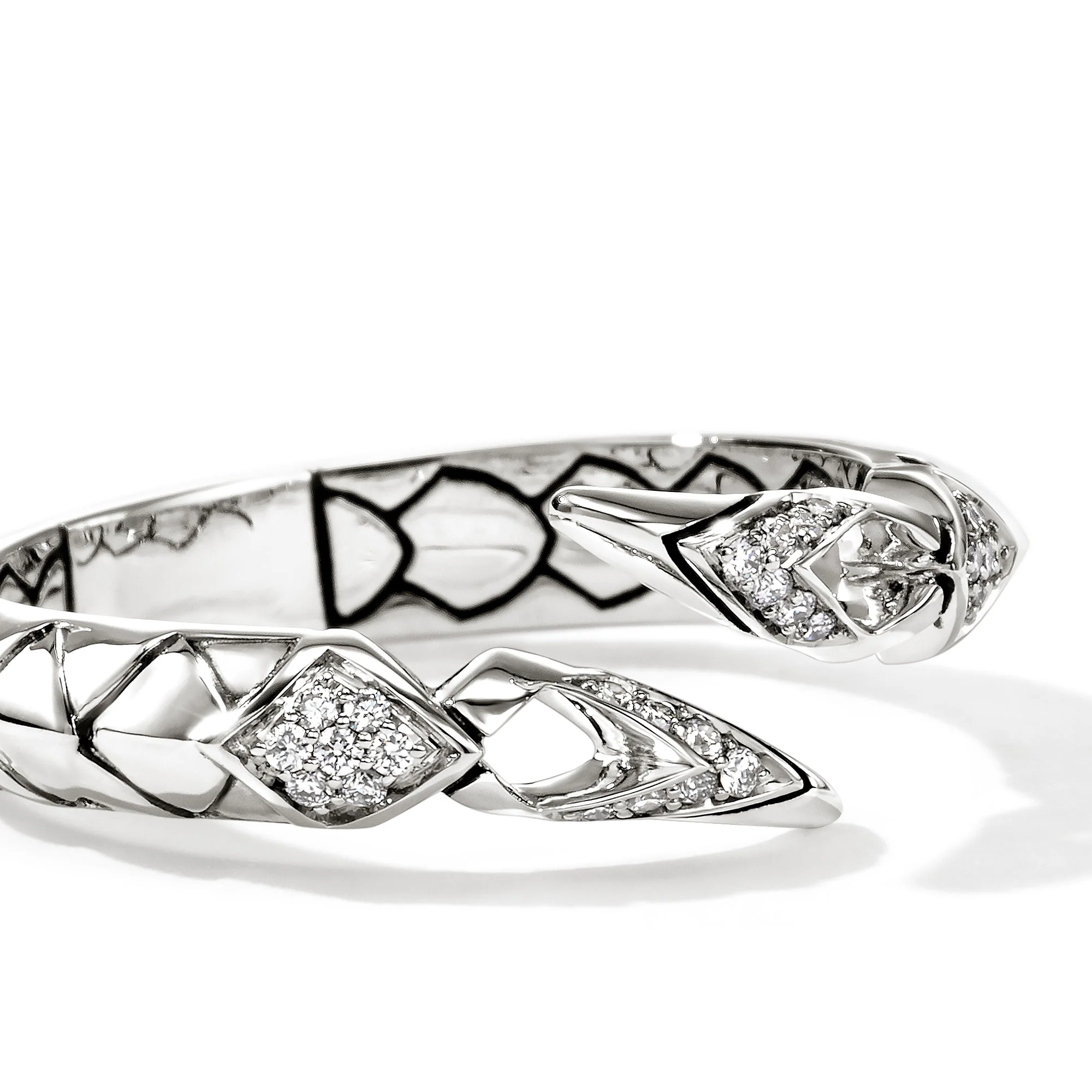Naga Ring, Sterling Silver, Diamonds|RBP604022DI - Image 2