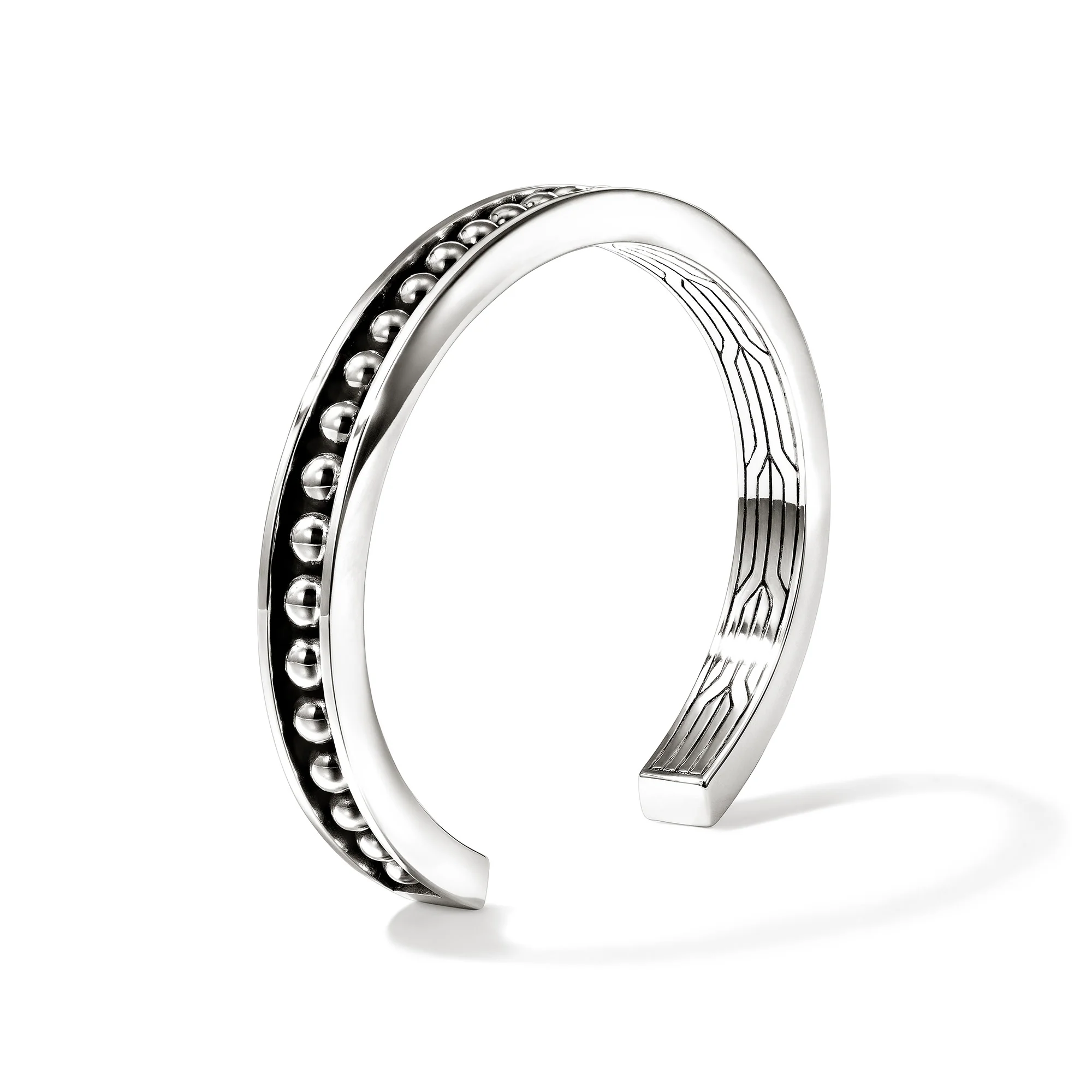 Nailhead Cuff, Sterling Silver, 7.5MM|CM30182 - Image 3