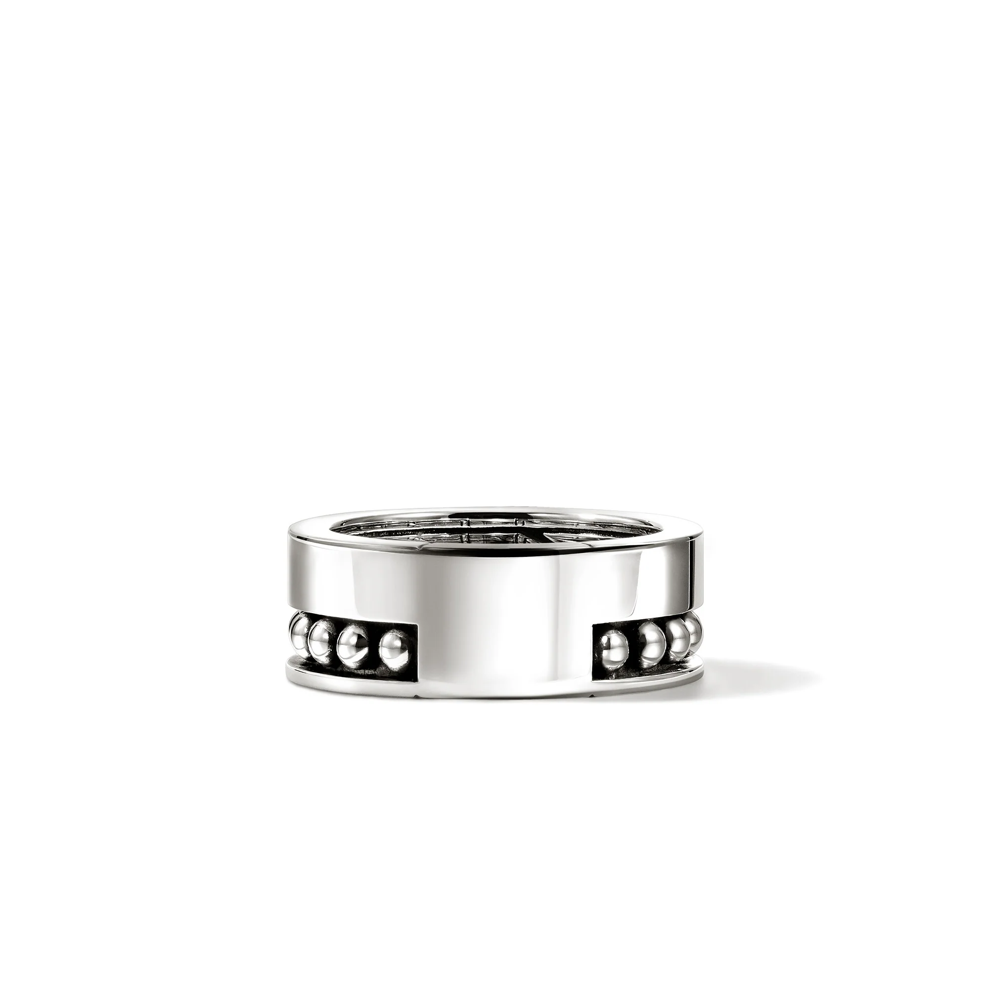 Nailhead Ring, Sterling Silver, 9MM|RM30185 - Image 4
