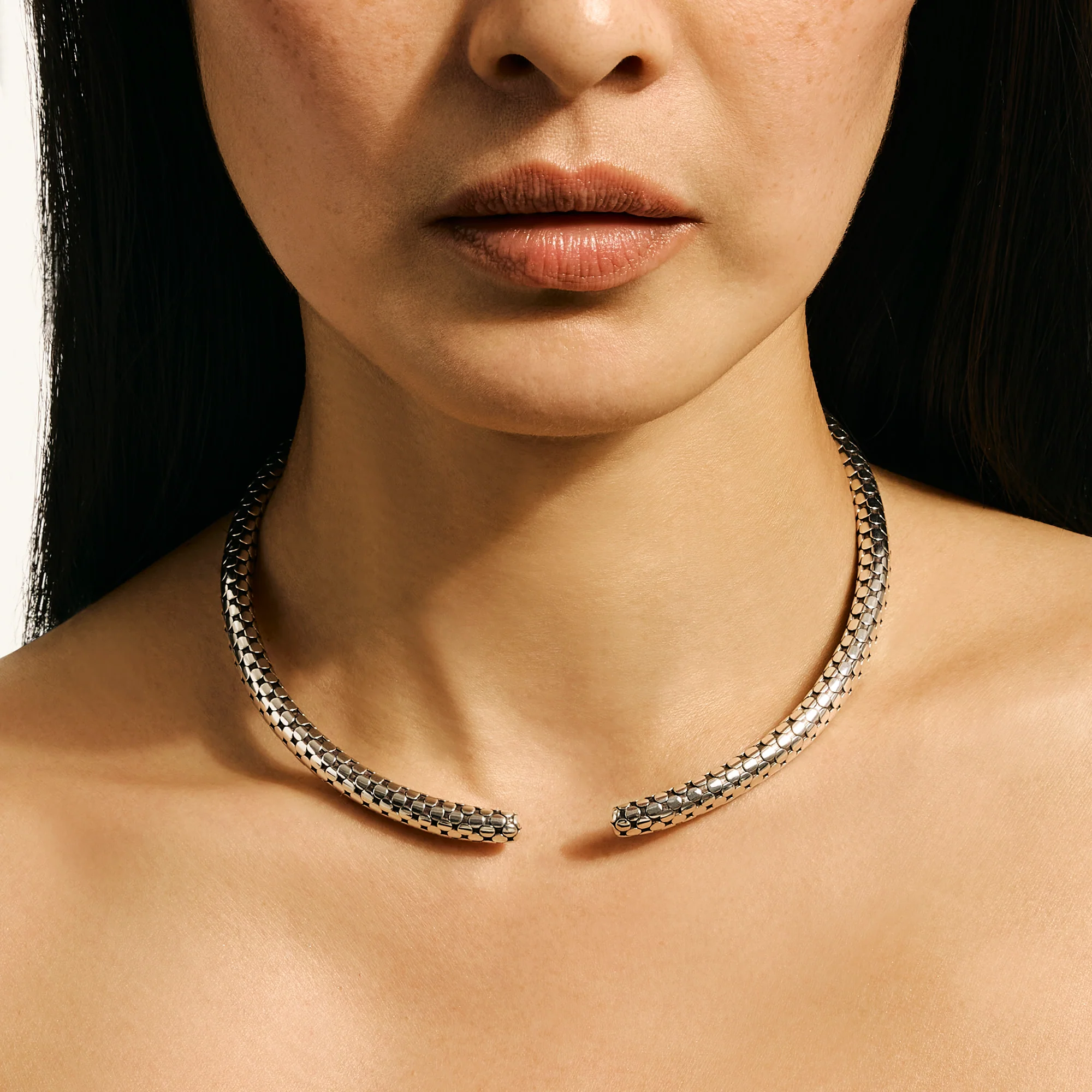Dot Flex Choker, Sterling Silver|NB30174 - Image 4
