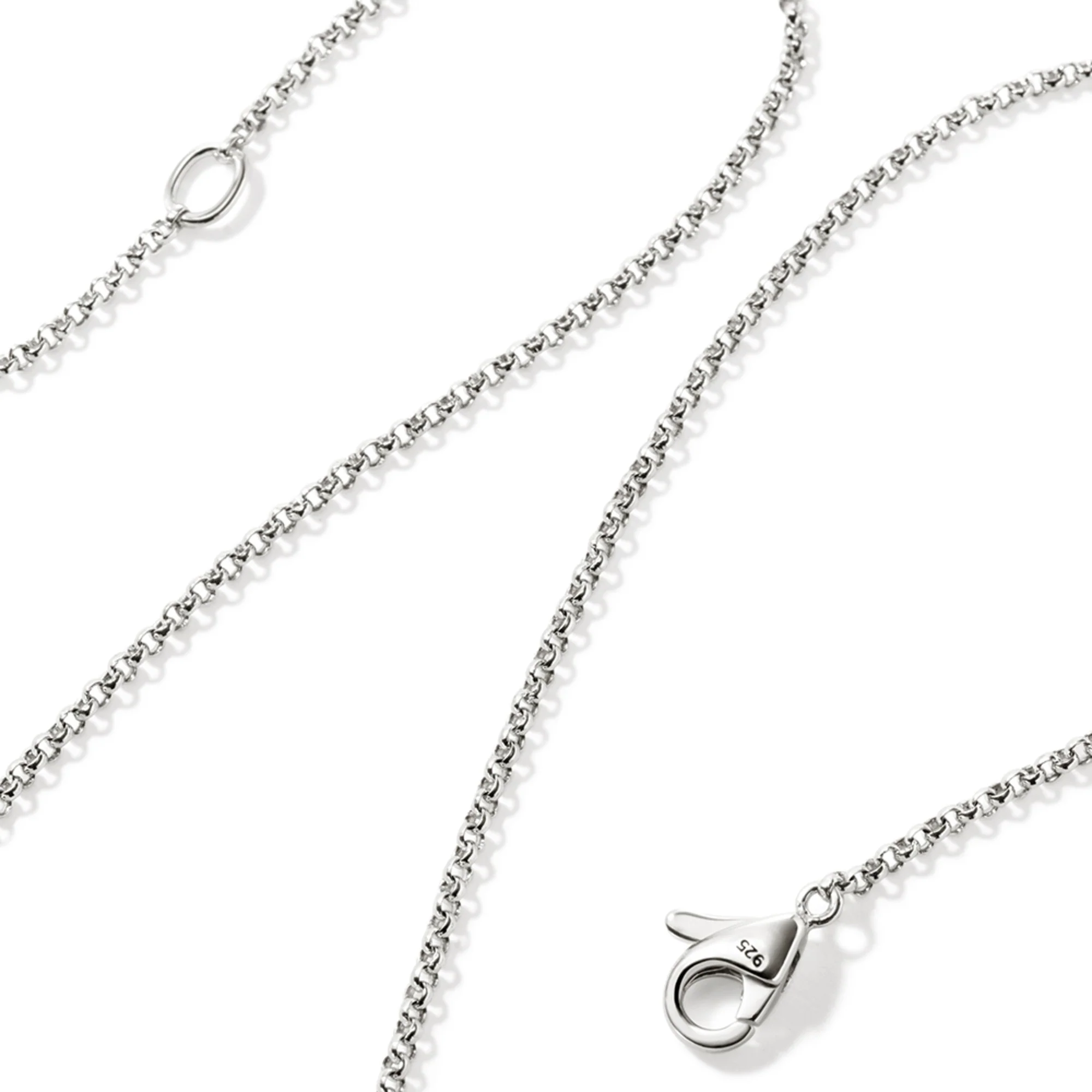 Rolo Chain Necklace, Sterling Silver, 1.5MM|NB98672 - Image 2