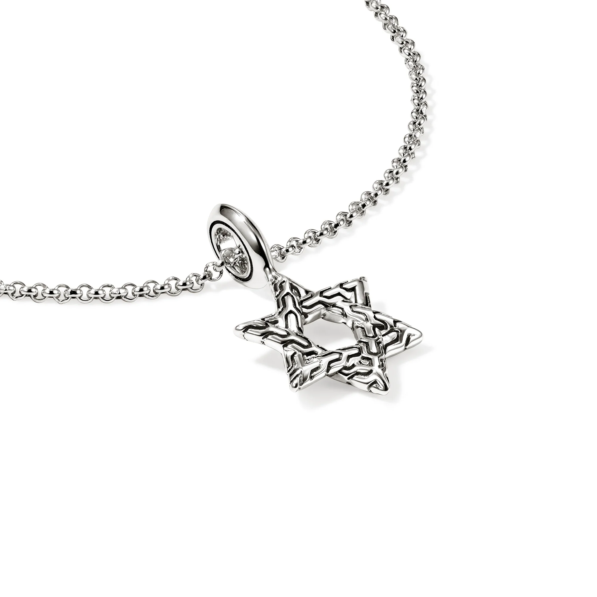 JH Essential Star of David Necklace, Sterling Silver|NB989399 - Image 2