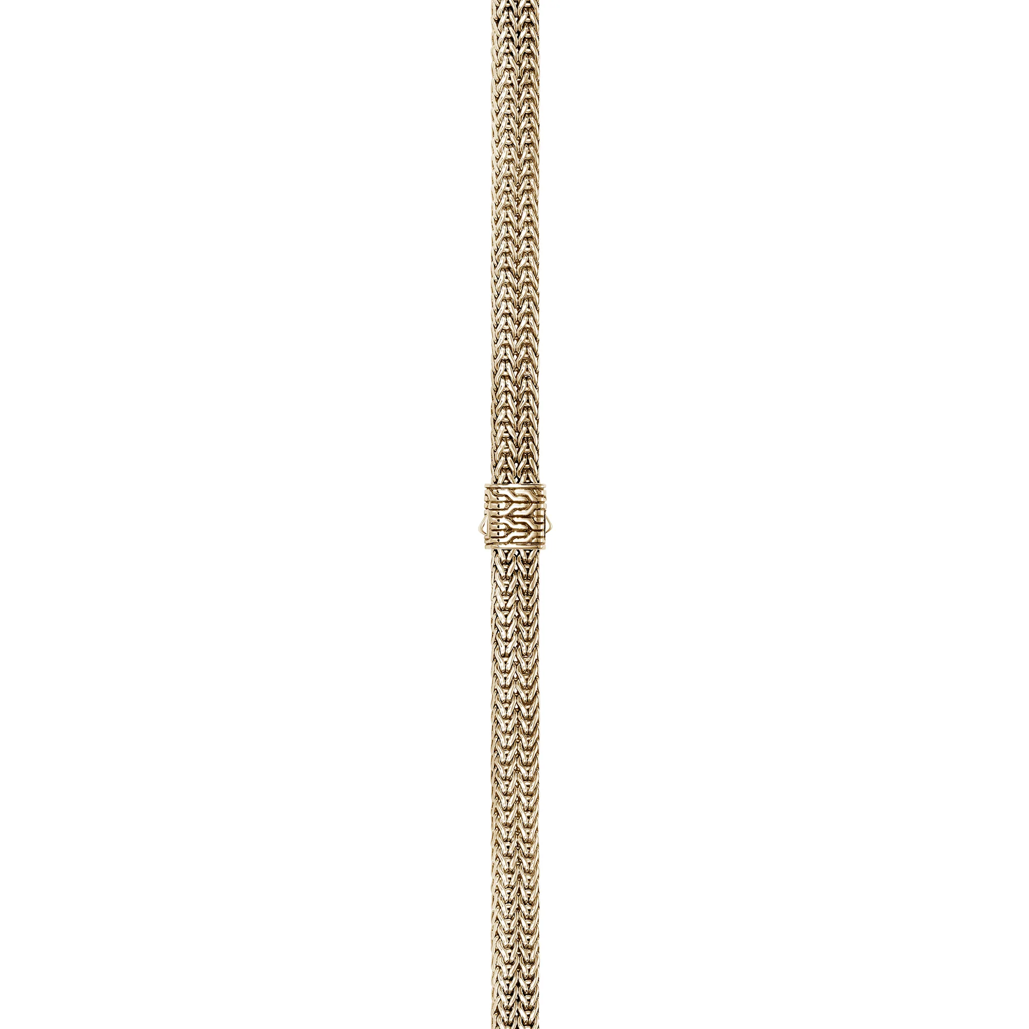 Icon Link Necklace, Gold, Diamonds, 6MM|NGGX989352DI - Image 5
