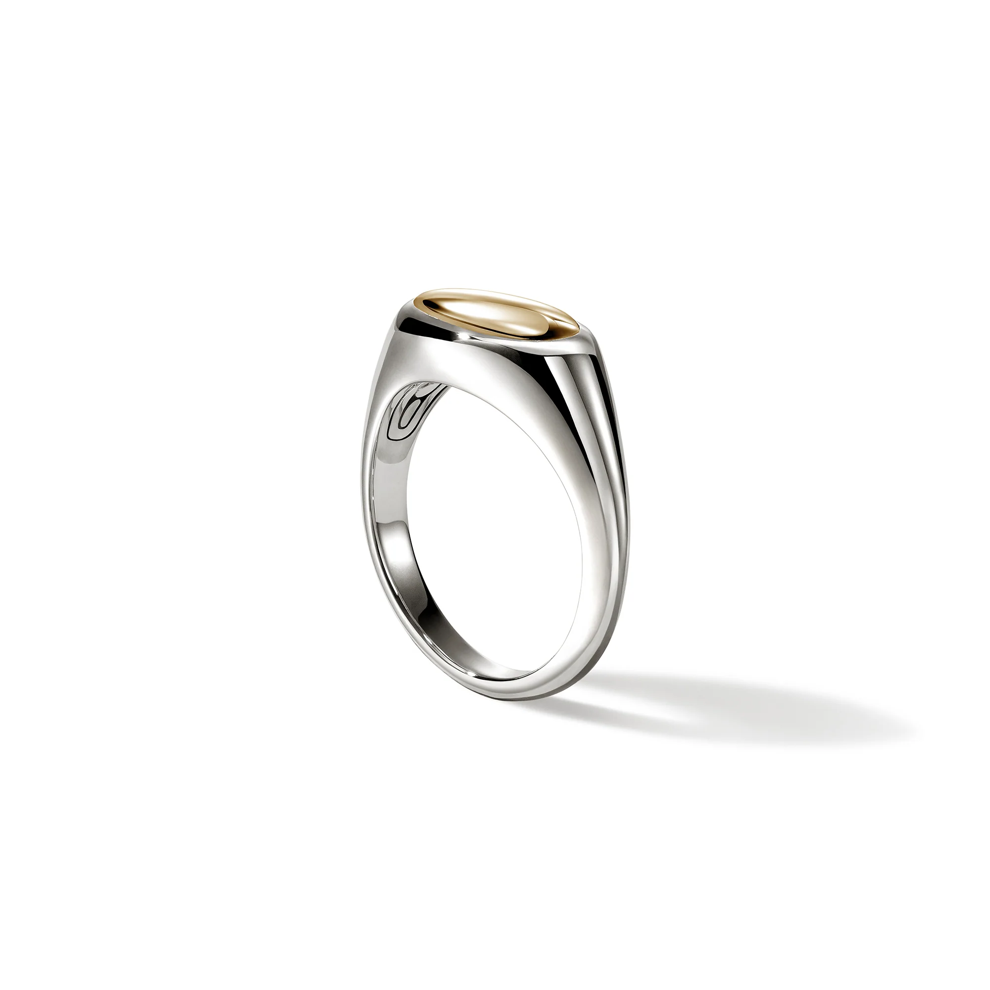 Pebble Ring, Sterling Silver, Gold|RZZ987477 - Image 3