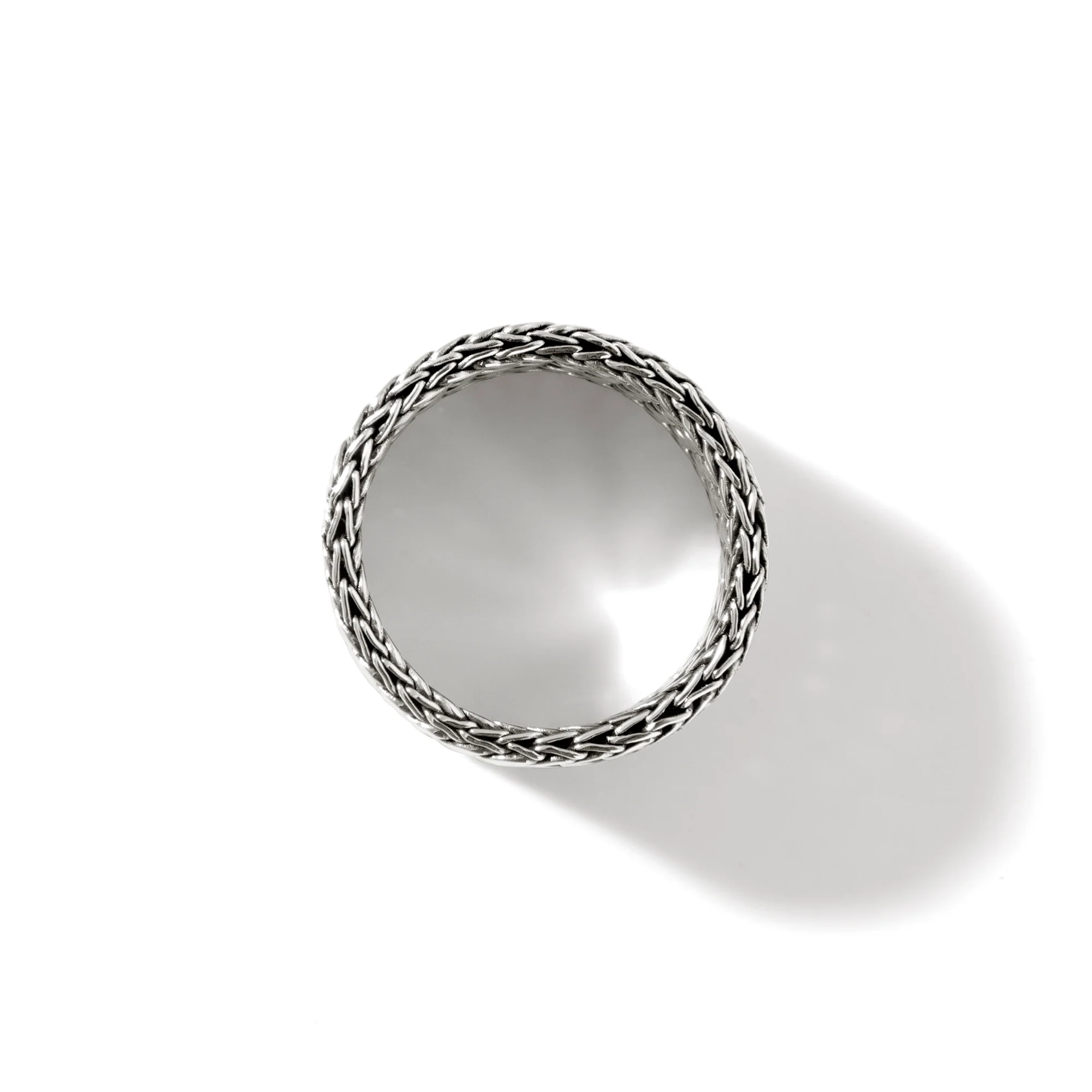 Icon Link Chain Ring, Sterling Silver, 12MM|RM900921 - Image 4