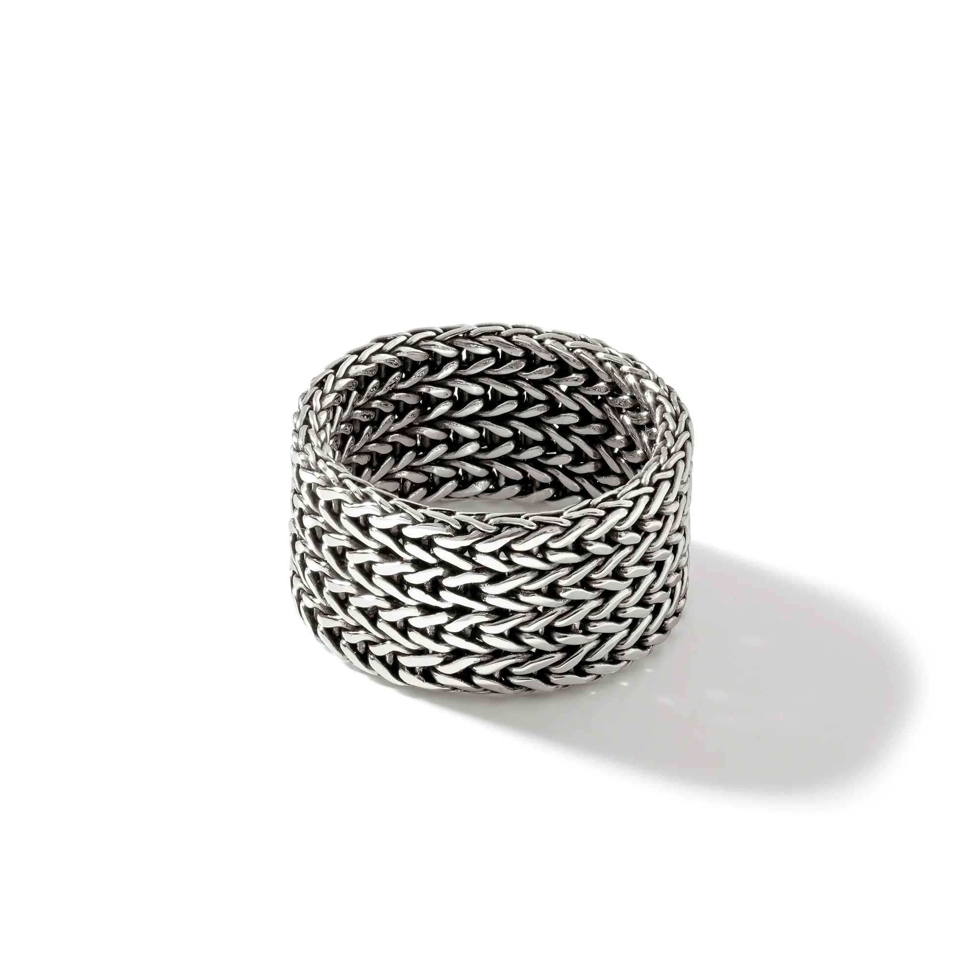 Icon Link Chain Ring, Sterling Silver, 12MM|RM900921 - Image 5