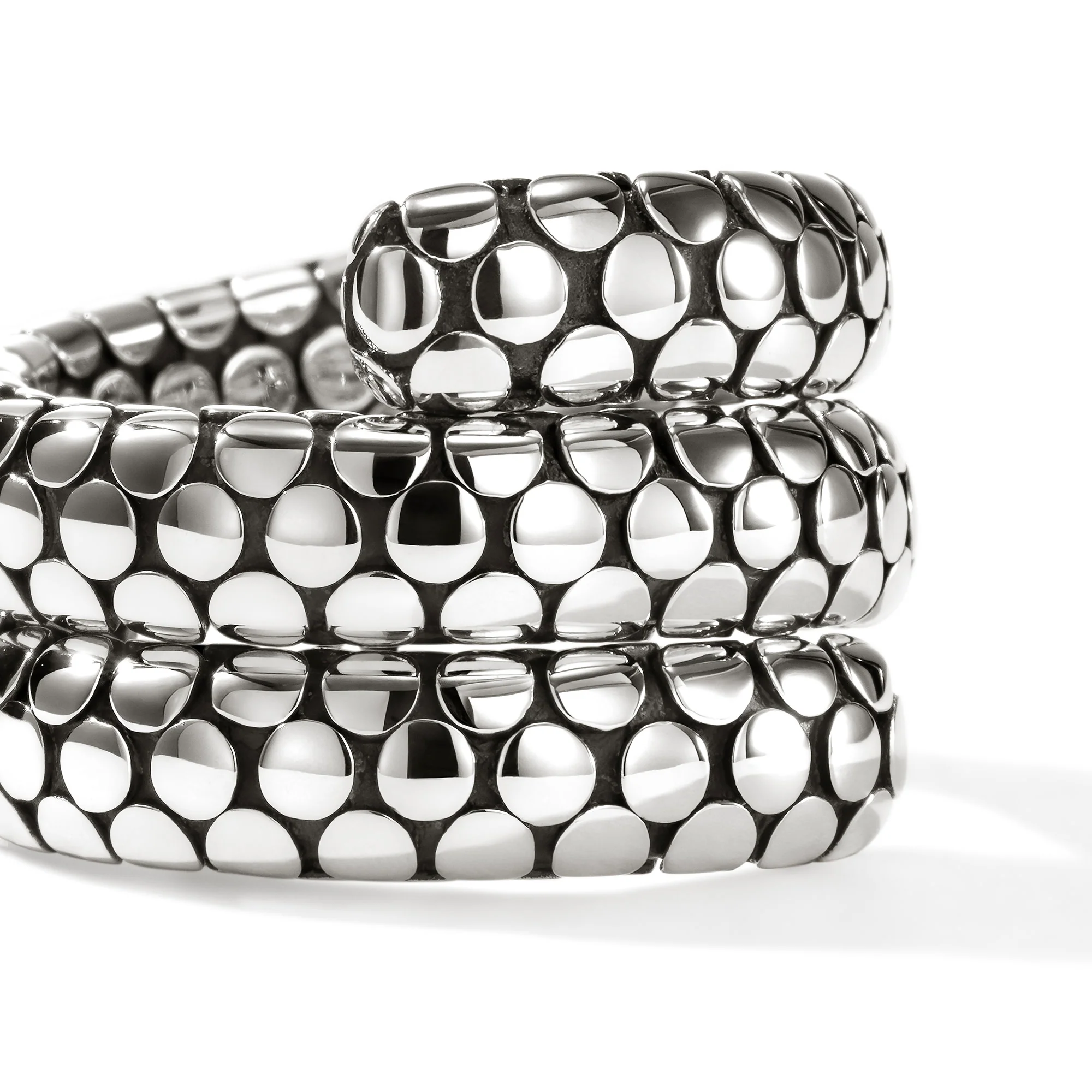 Dot Coil Ring, Sterling Silver|RB39246 - Image 2