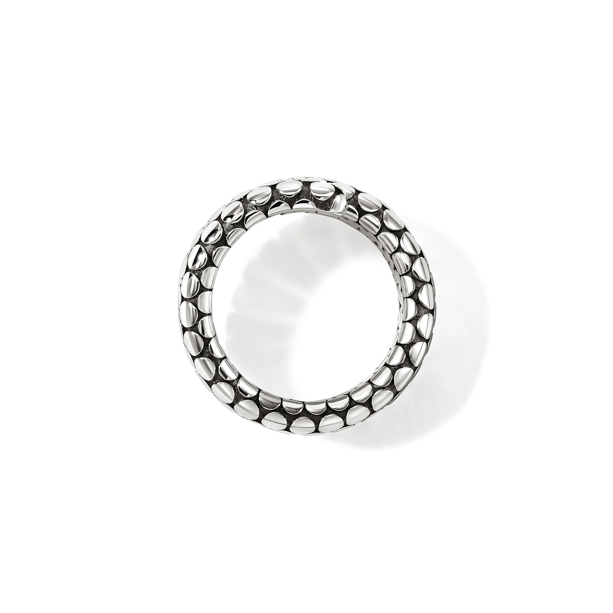 Dot Coil Ring, Sterling Silver|RB39246 - Image 4