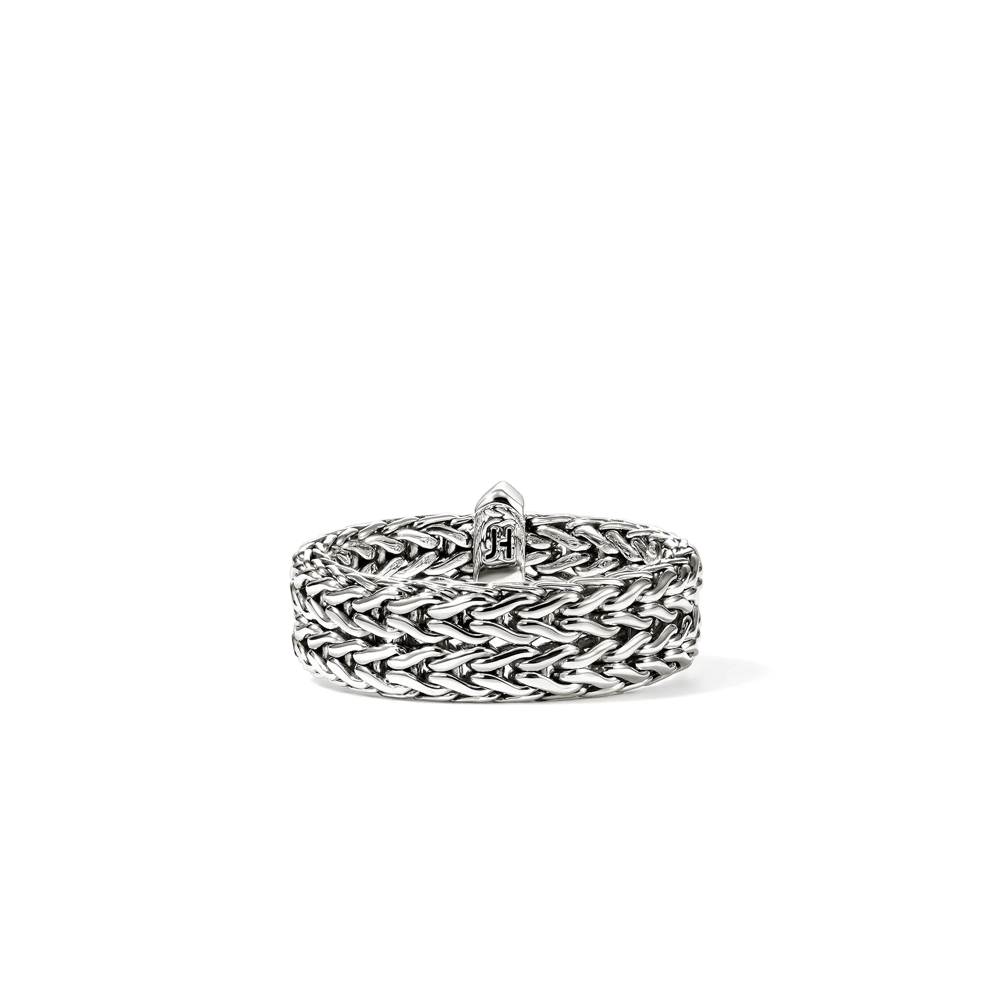 Icon Link Bar Ring, Sterling Silver, 6MM|RB98736 - Image 3