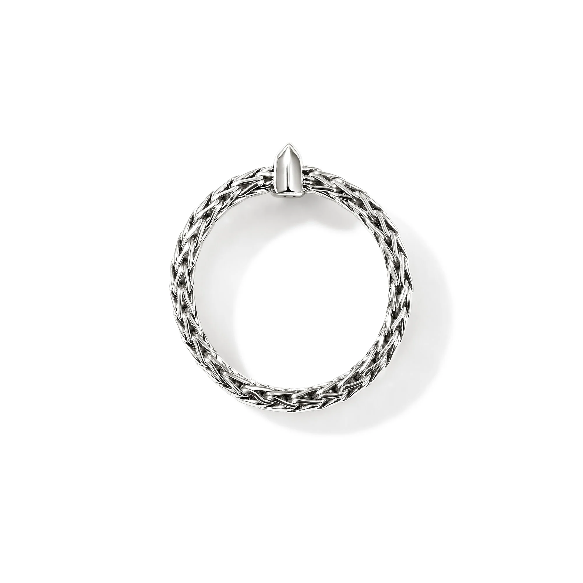 Icon Link Bar Ring, Sterling Silver, 6MM|RB98736 - Image 4