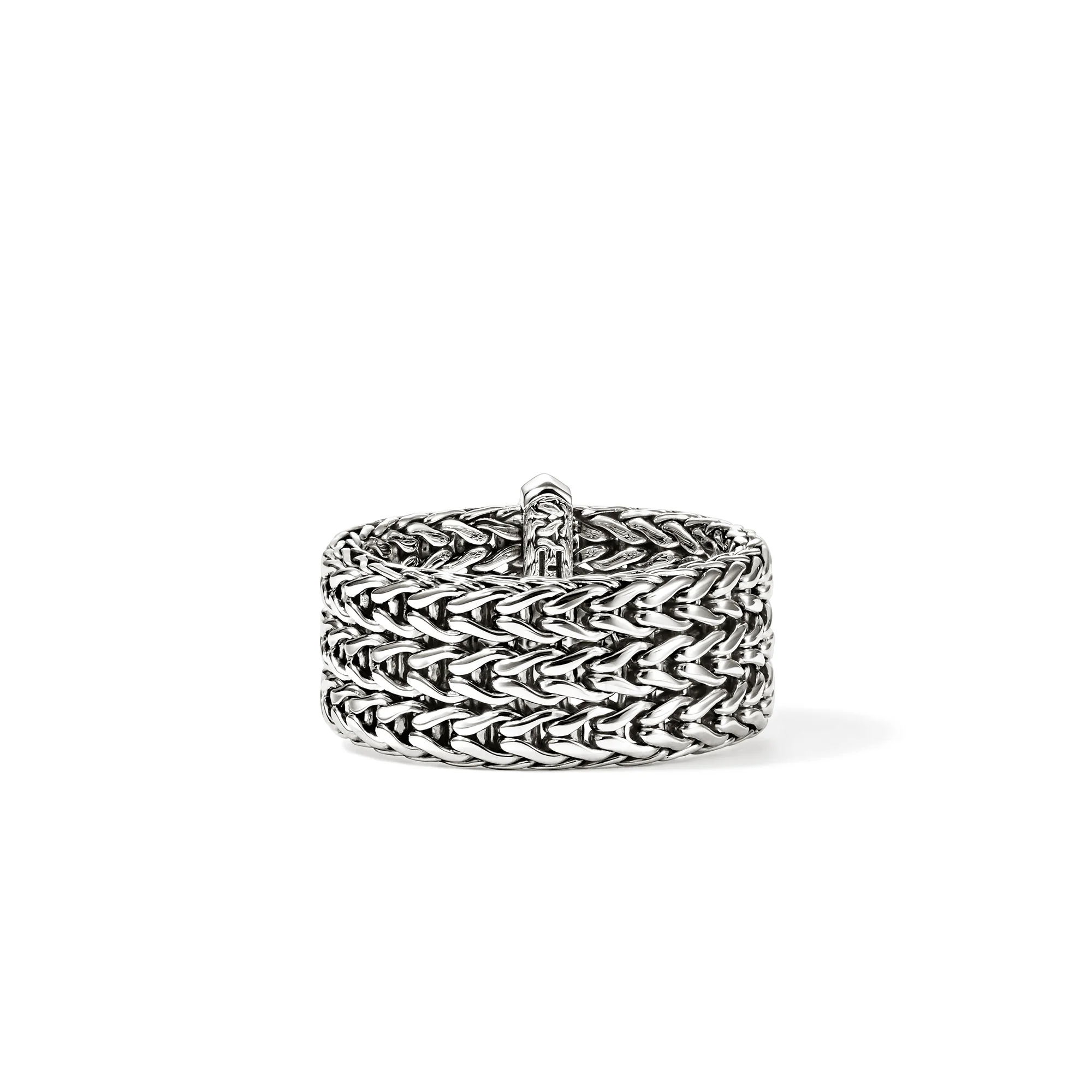 Icon Link Bar Ring, Sterling Silver, 9MM|RB98953 - Image 3