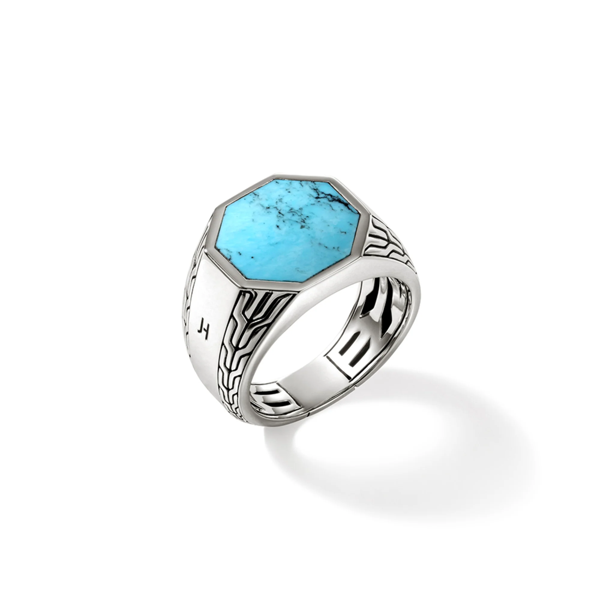 Signet Ring, Sterling Silver|RMS9011531TQ - Image 3