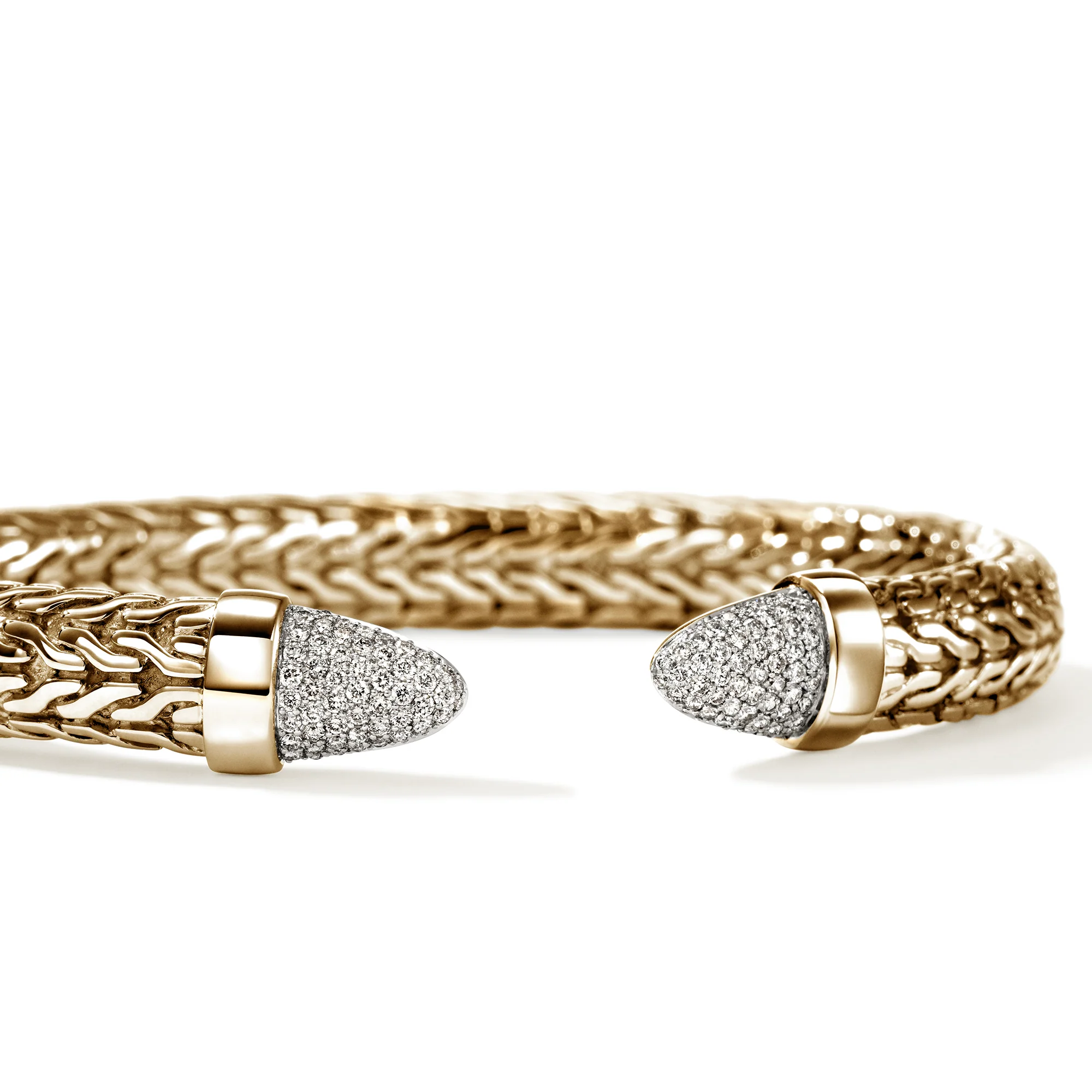 Spear 50 Flex Cuff, Gold, Diamonds|CGGX987962DI - Image 2