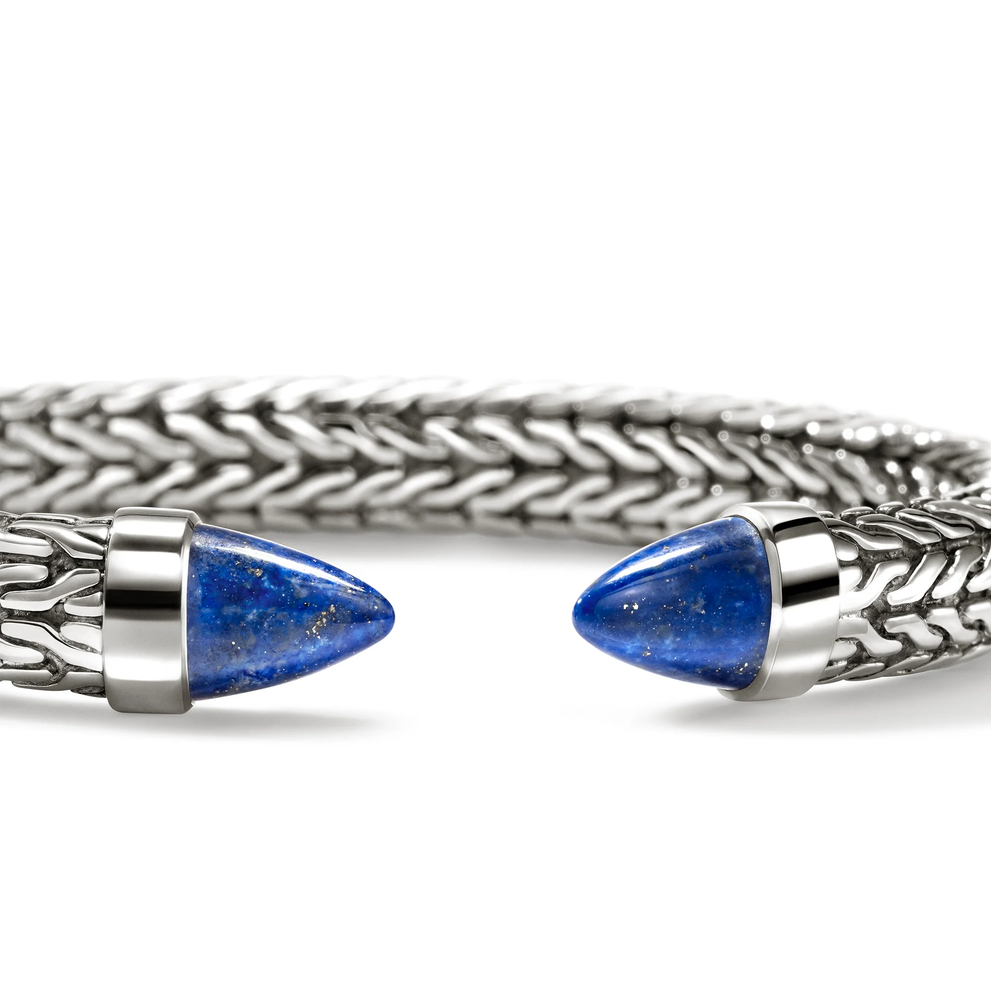 Spear 50 Flex Cuff, Sterling Silver, Lapis Lazuli|CMS987961LPZ - Image 2