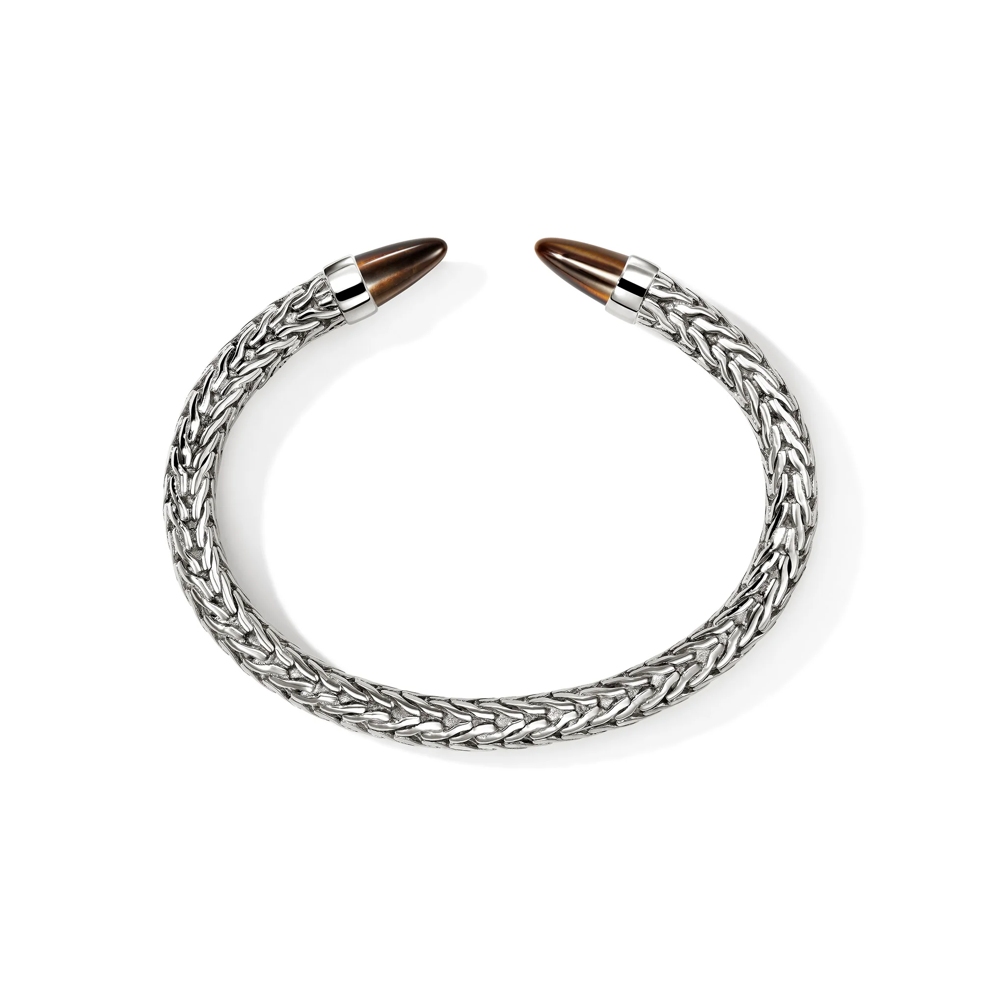 Spear 50 Flex Cuff, Sterling Silver, Tiger Eye|CMS987961TE - Image 4