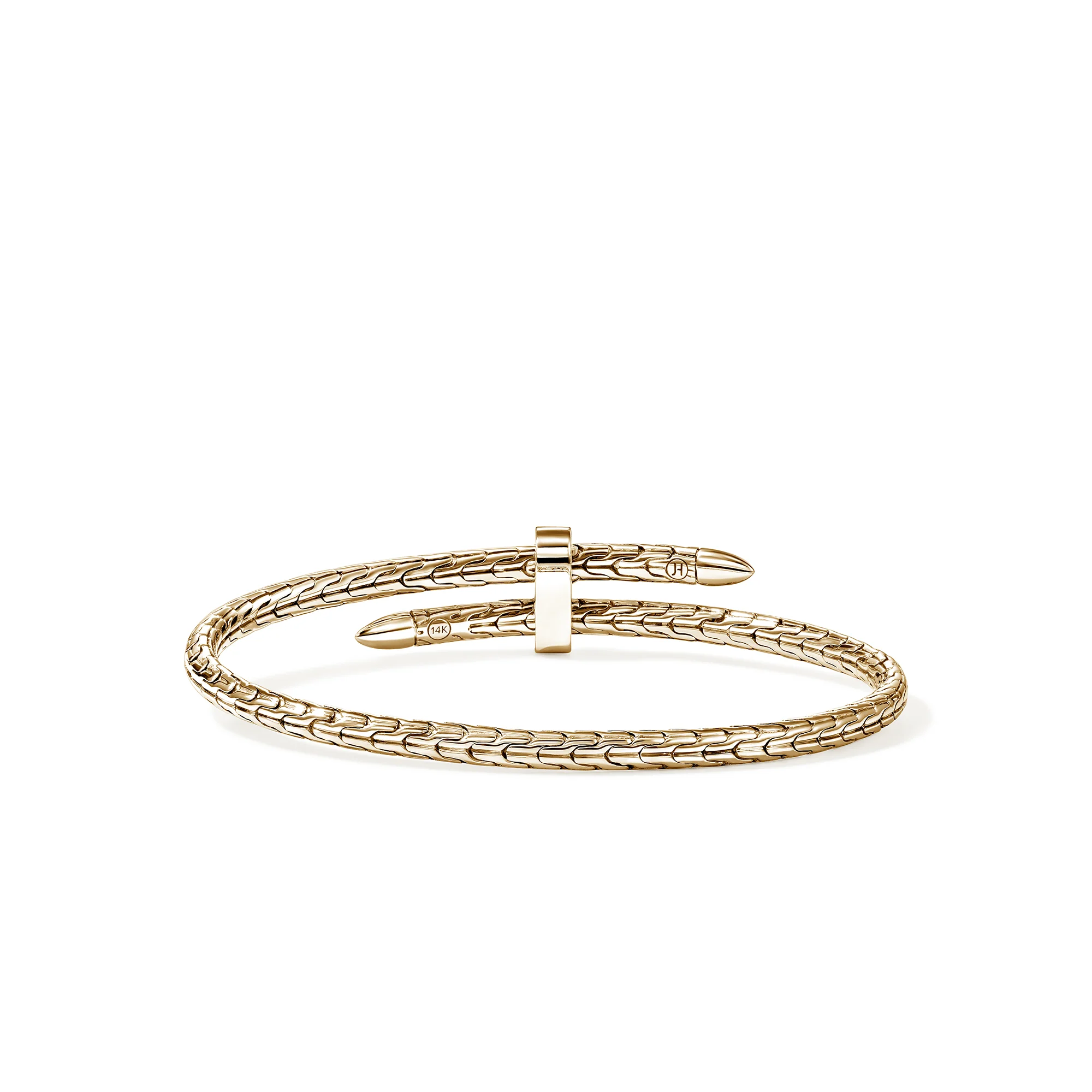 Spear Flex Cuff, Gold, Diamonds, 4MM|CGGX987872DI - Image 4