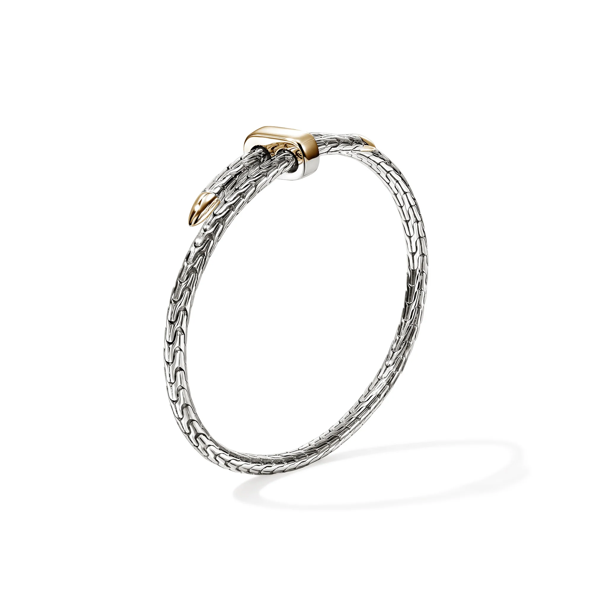Spear Flex Cuff, Gold, Sterling Silver, 4MM|CZZ98787 - Image 3