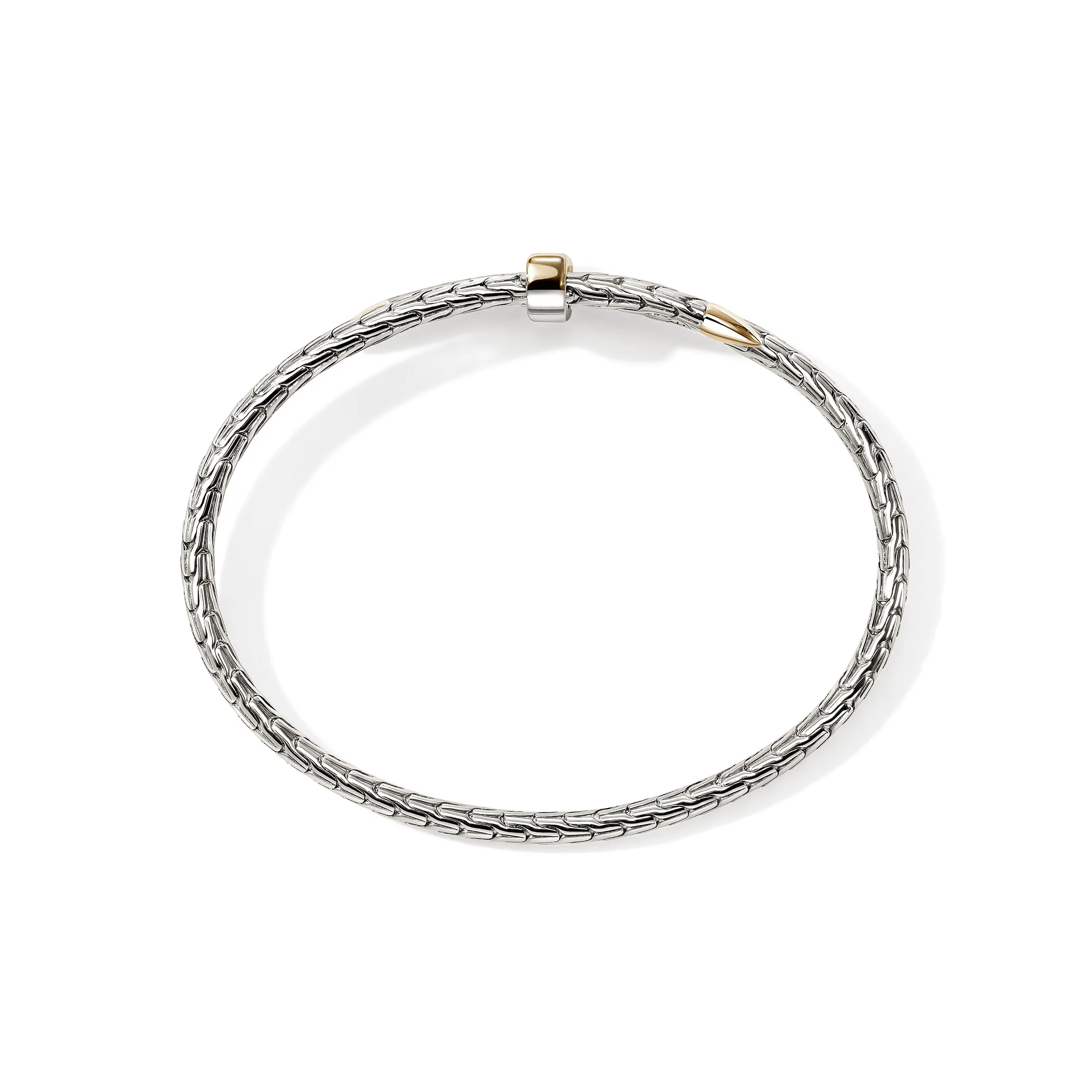 Spear Flex Cuff, Gold, Sterling Silver, 4MM|CZZ98787 - Image 4