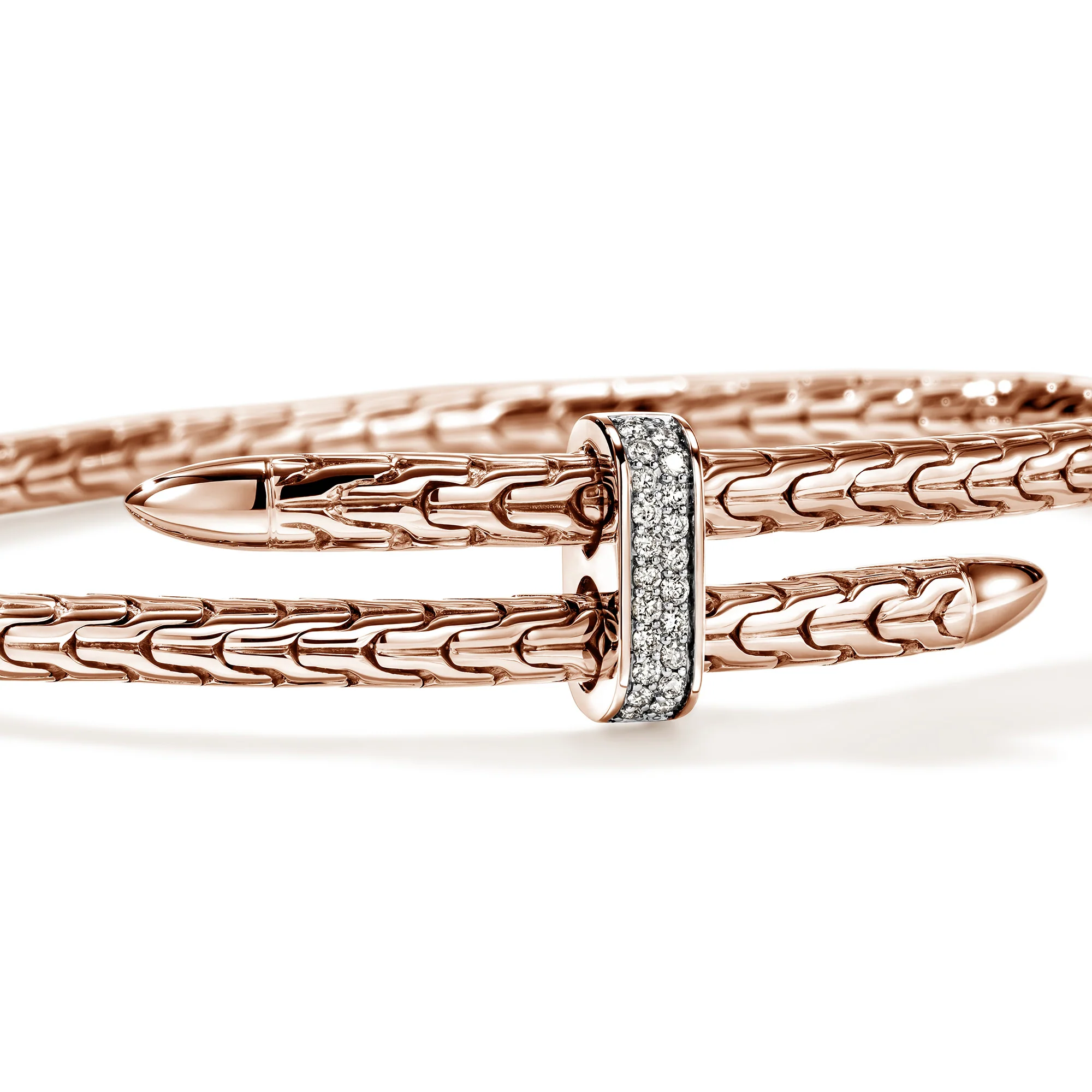 Spear Flex Cuff, Rose Gold, Diamonds, 4MM|CGGX987872RDI - Image 2