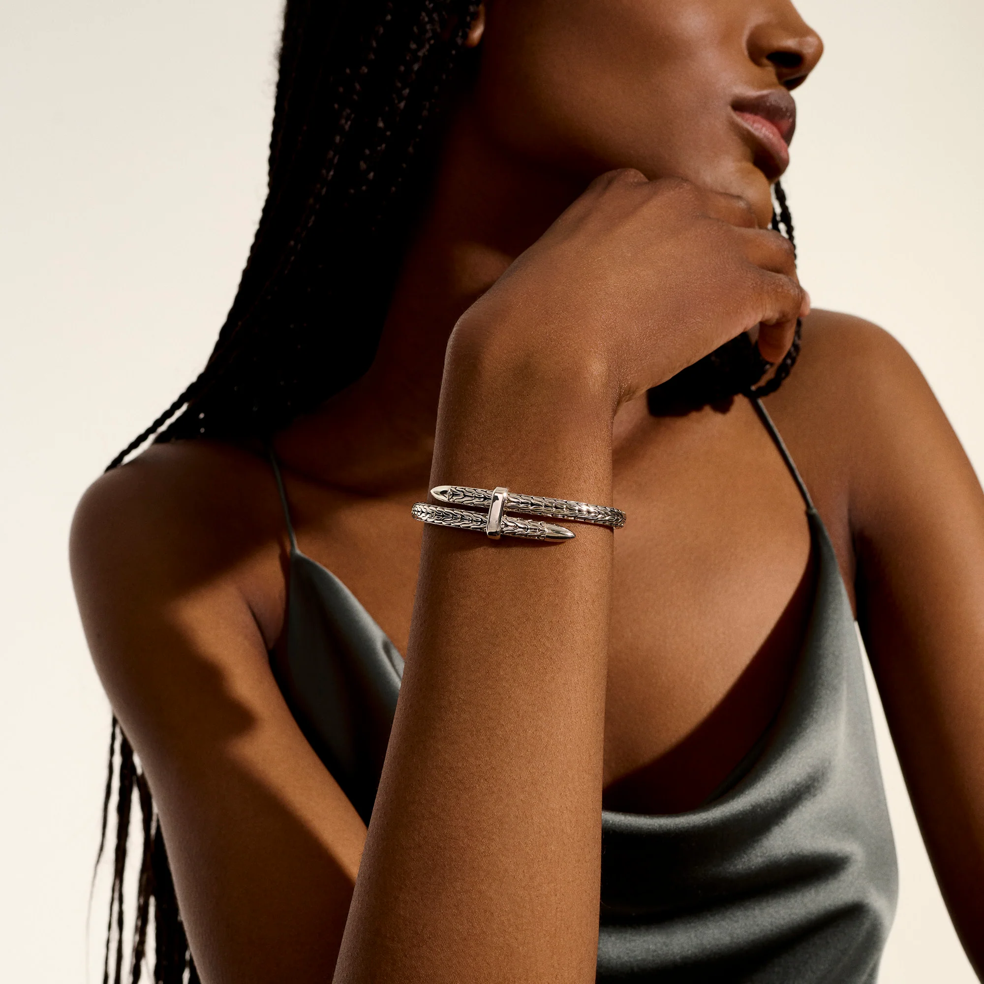 Spear Flex Cuff, Sterling Silver, 5.5MM|CM901107 - Image 6